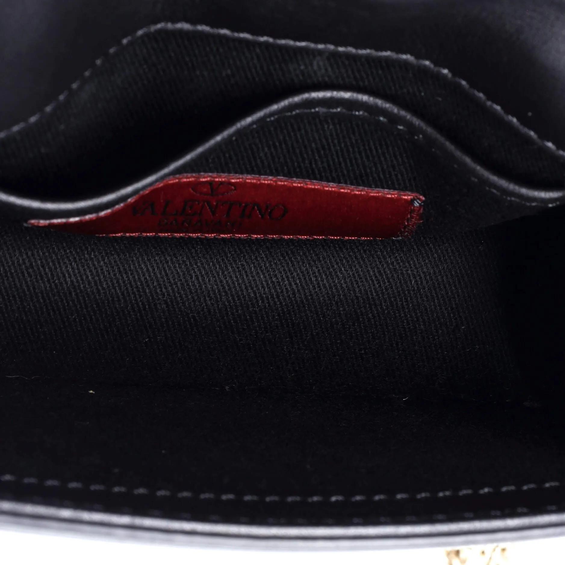 Pre-Loved Valentino Glam Lock Shoulder Bag Leather Mini sold by Zulily product image thumbnail 5