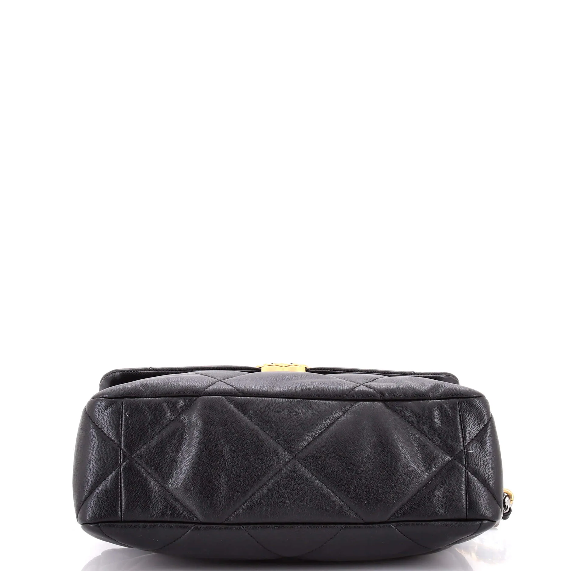Pre-Loved Chanel 19 Flap Bag Quilted Leather Large sold by Zulily product image thumbnail 4