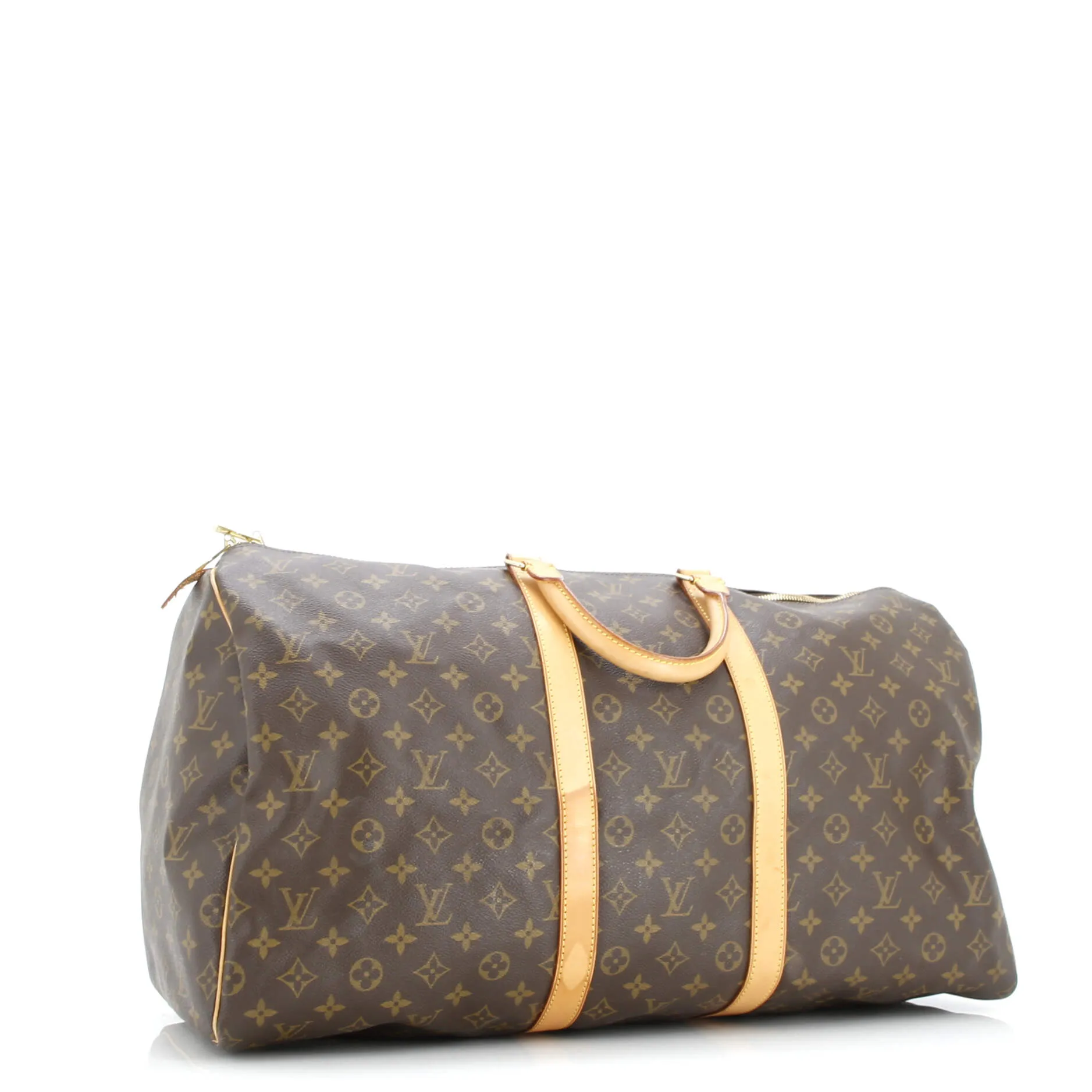 Pre-Loved Louis Vuitton Keepall Bag Monogram Canvas 55 sold by Zulily product image thumbnail 2