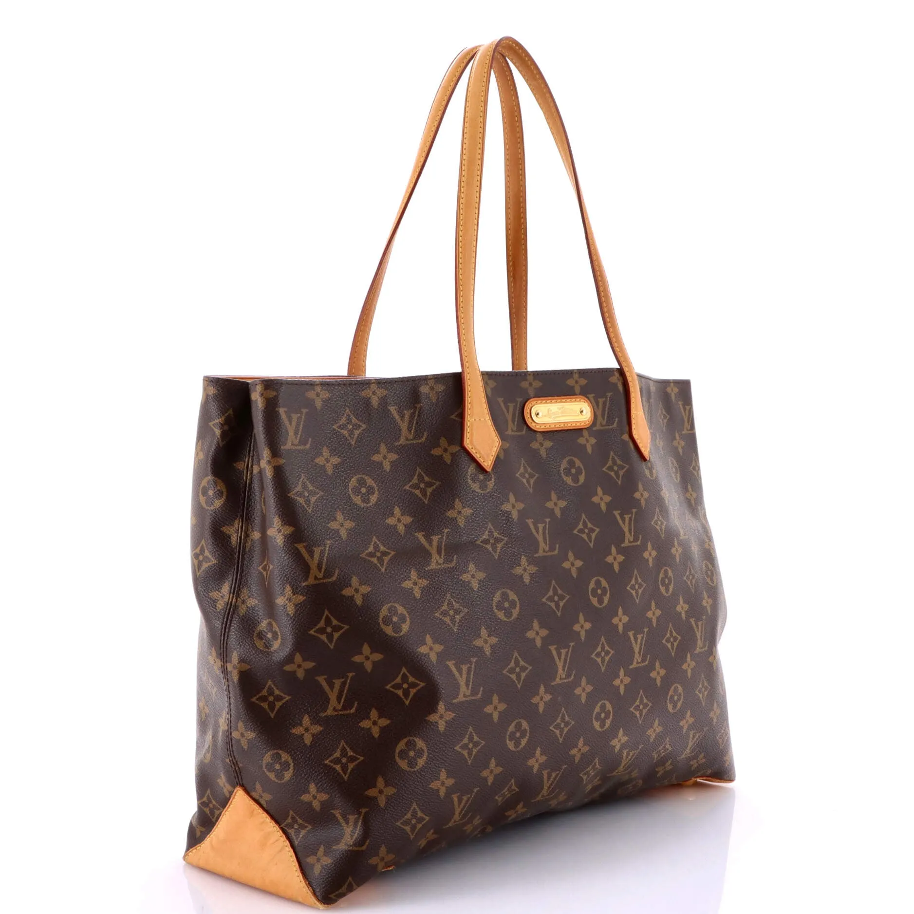Pre-Loved Louis Vuitton Wilshire Handbag Monogram Canvas GM sold by Zulily product image thumbnail 2