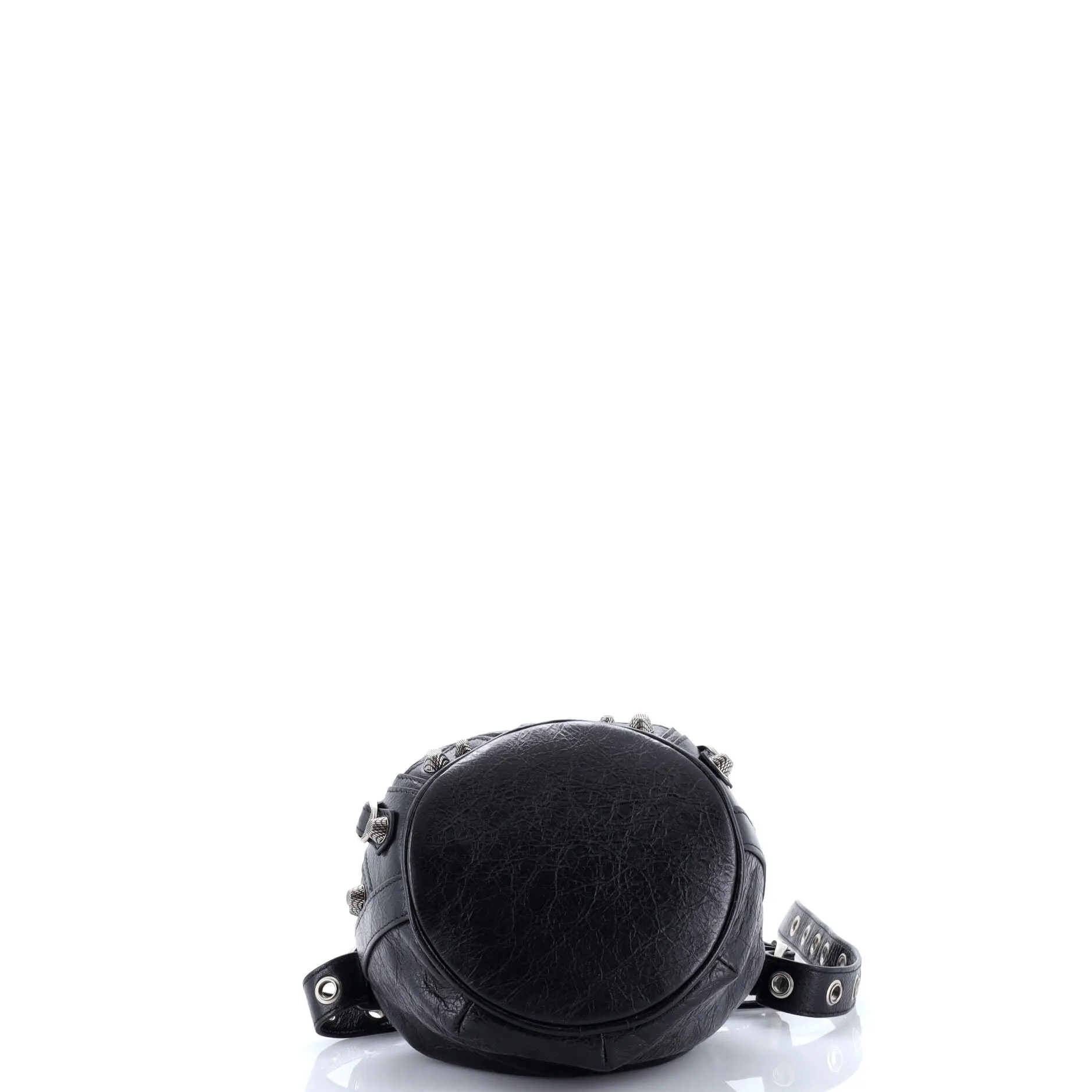 Pre-Loved Balenciaga Le Cagole Giant Studs Bucket Bag Leather XS sold by Zulily product image thumbnail 5