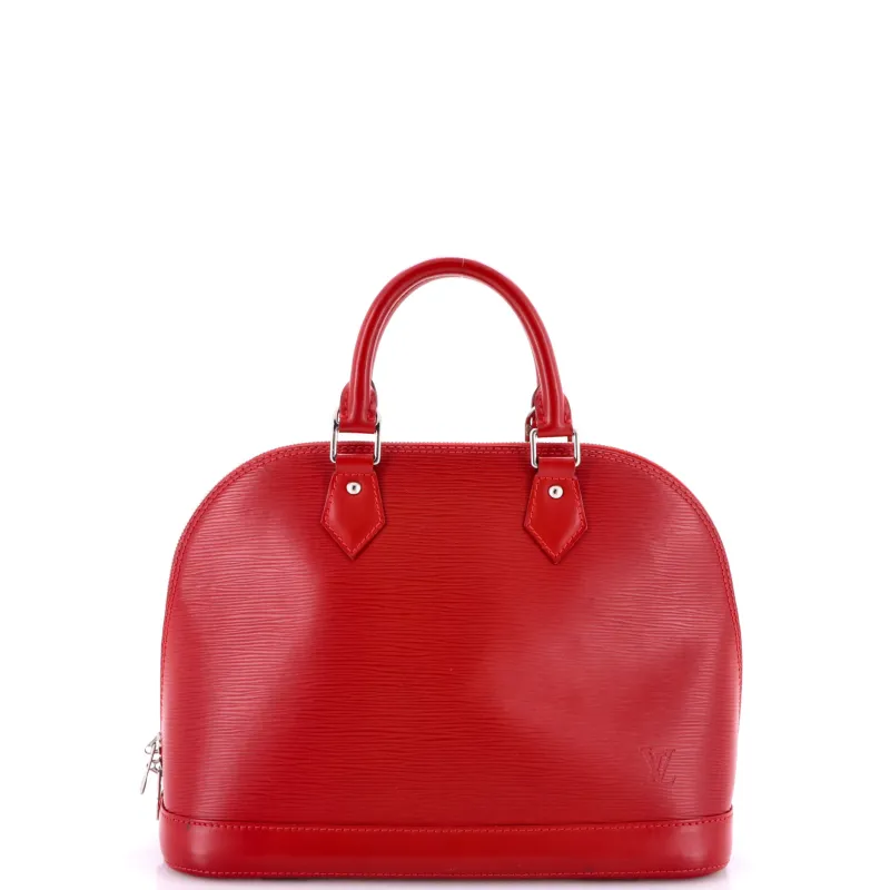 Pre-Loved Louis Vuitton Alma Handbag Epi Leather PM sold by Zulily