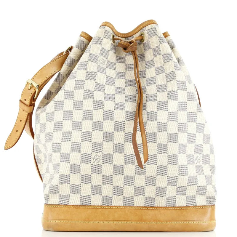 Pre-Loved Louis Vuitton Noe Handbag Damier Large made by Louis Vuitton