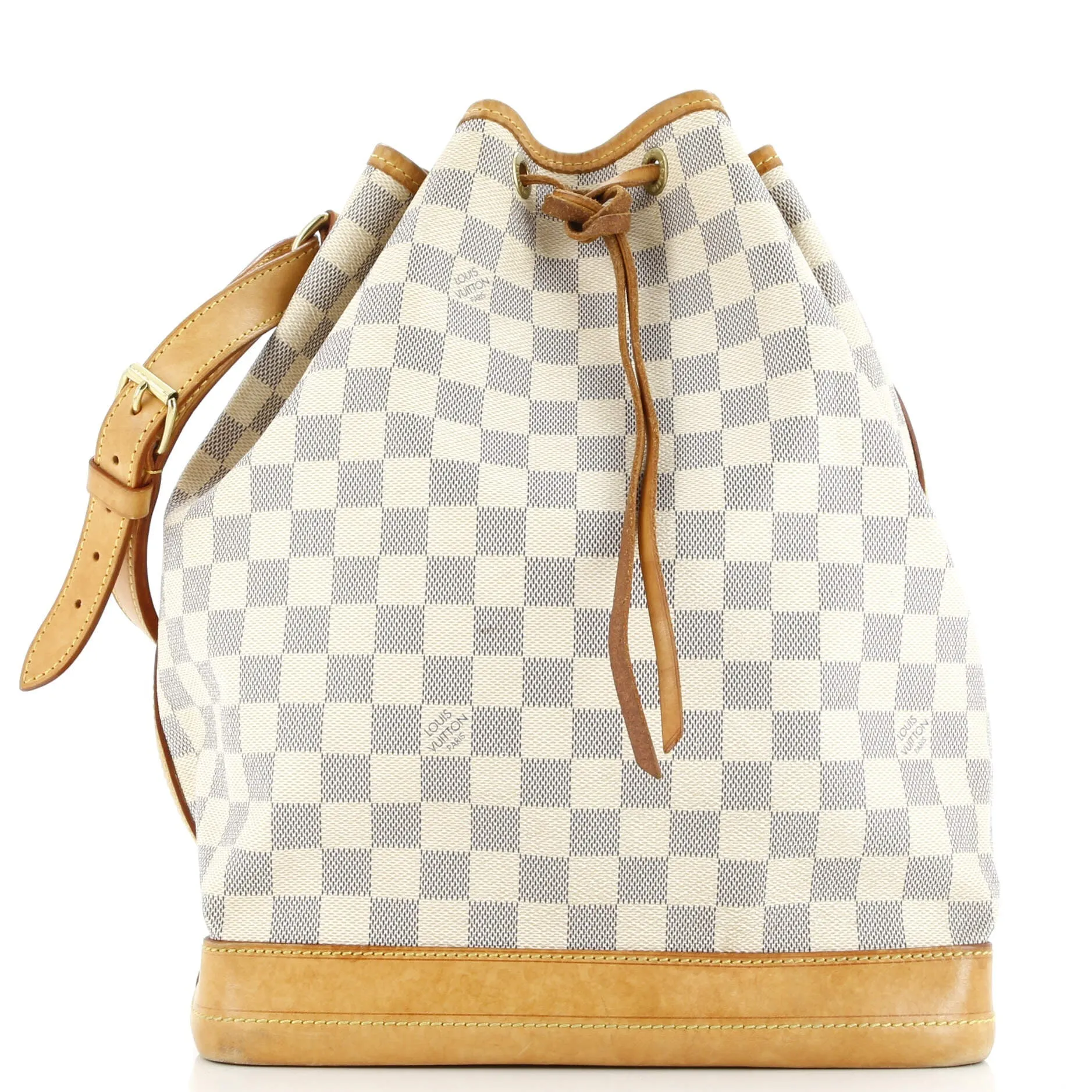 Pre-Loved Louis Vuitton Noe Handbag Damier Large sold by Zulily