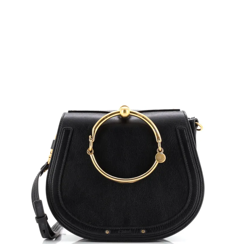 Pre-Loved Chloe Nile Crossbody Bag Leather Medium sold by Zulily