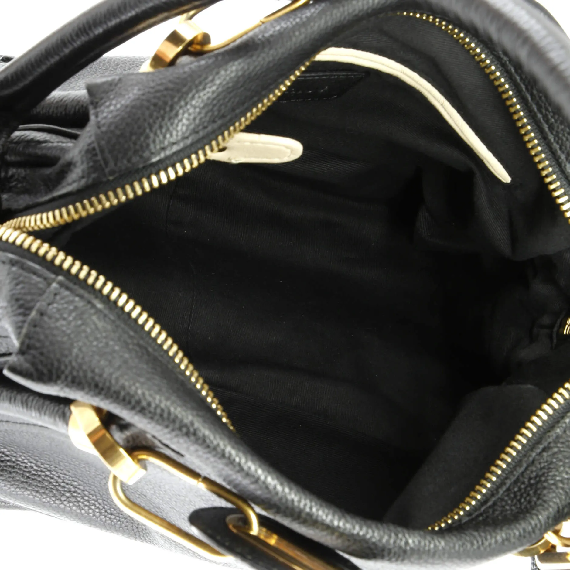 Pre-Loved Chloe Paraty Top Handle Bag Leather Medium sold by Zulily product image thumbnail 5