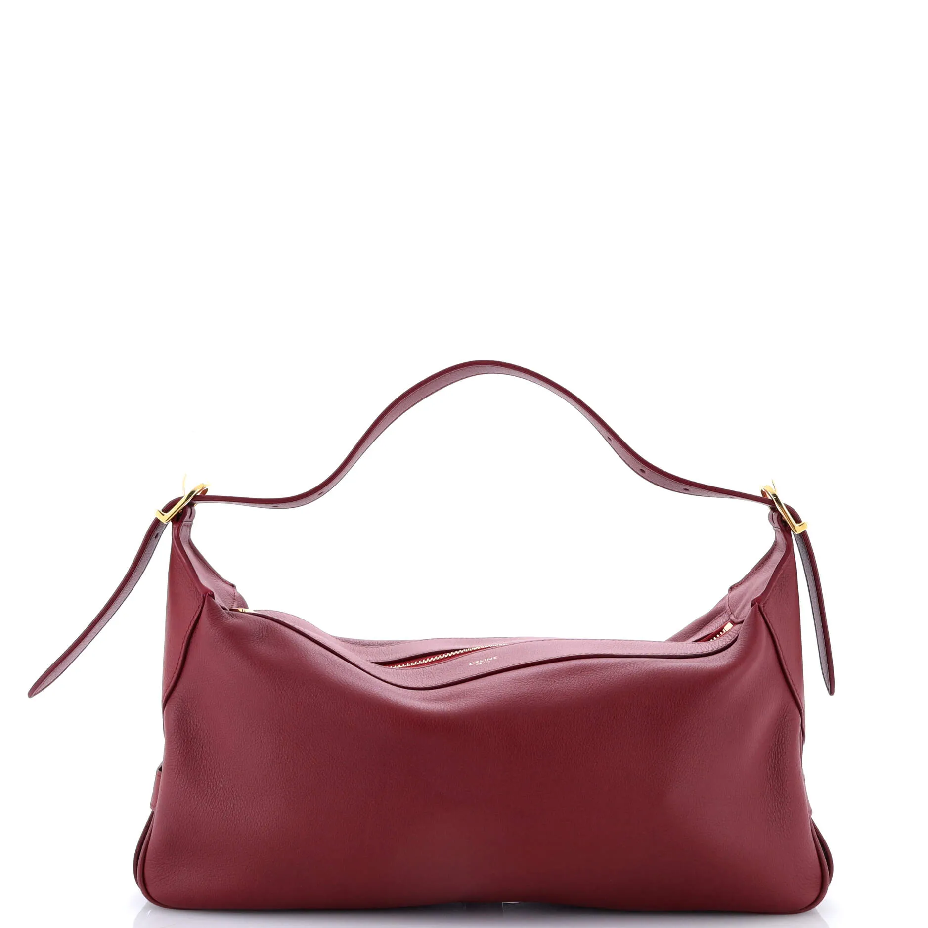 Pre-Loved Celine Romy Shoulder Bag Leather Medium sold by Zulily
