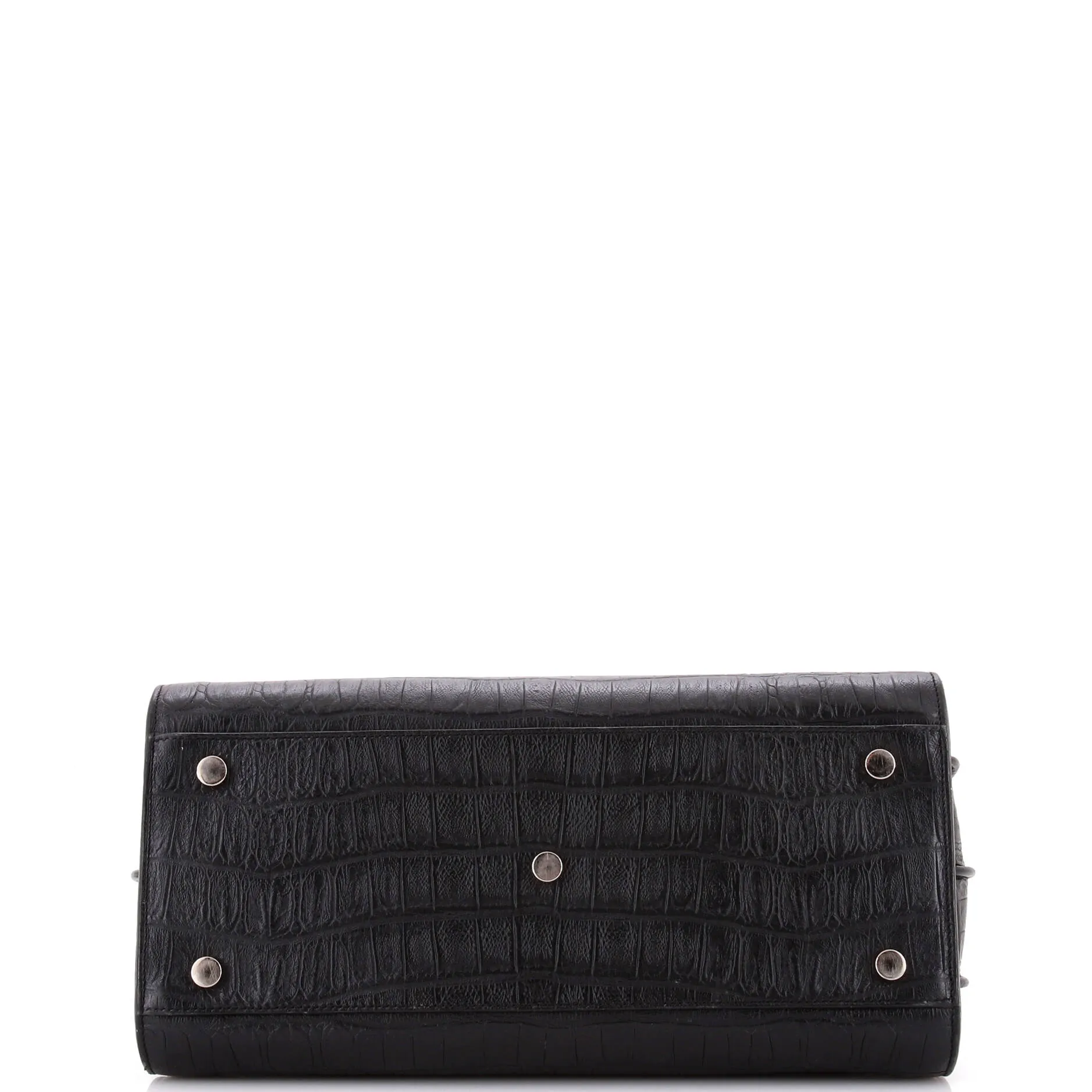 Pre-Loved Saint Laurent Sac de Jour Bag Crocodile Embossed Leather Small sold by Zulily product image thumbnail 4