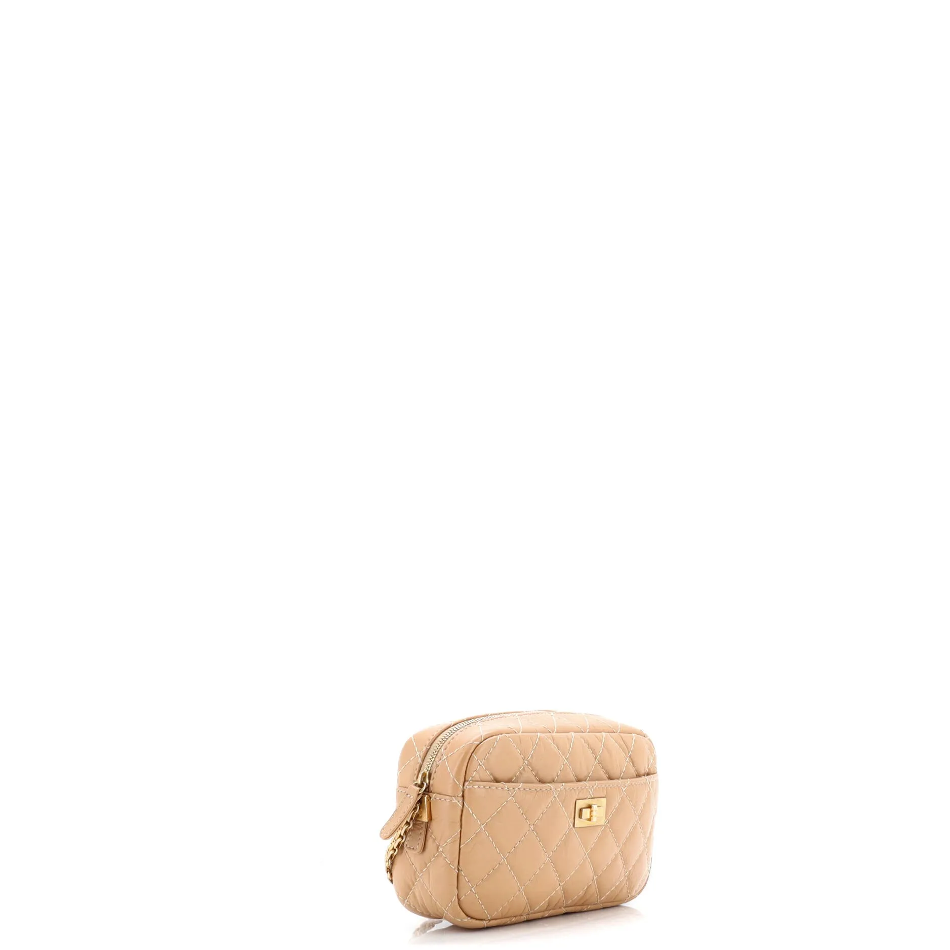 Pre-Loved Chanel Reissue Camera Crossbody Bag Quilted Aged Calfskin Mini sold by Zulily product image thumbnail 3