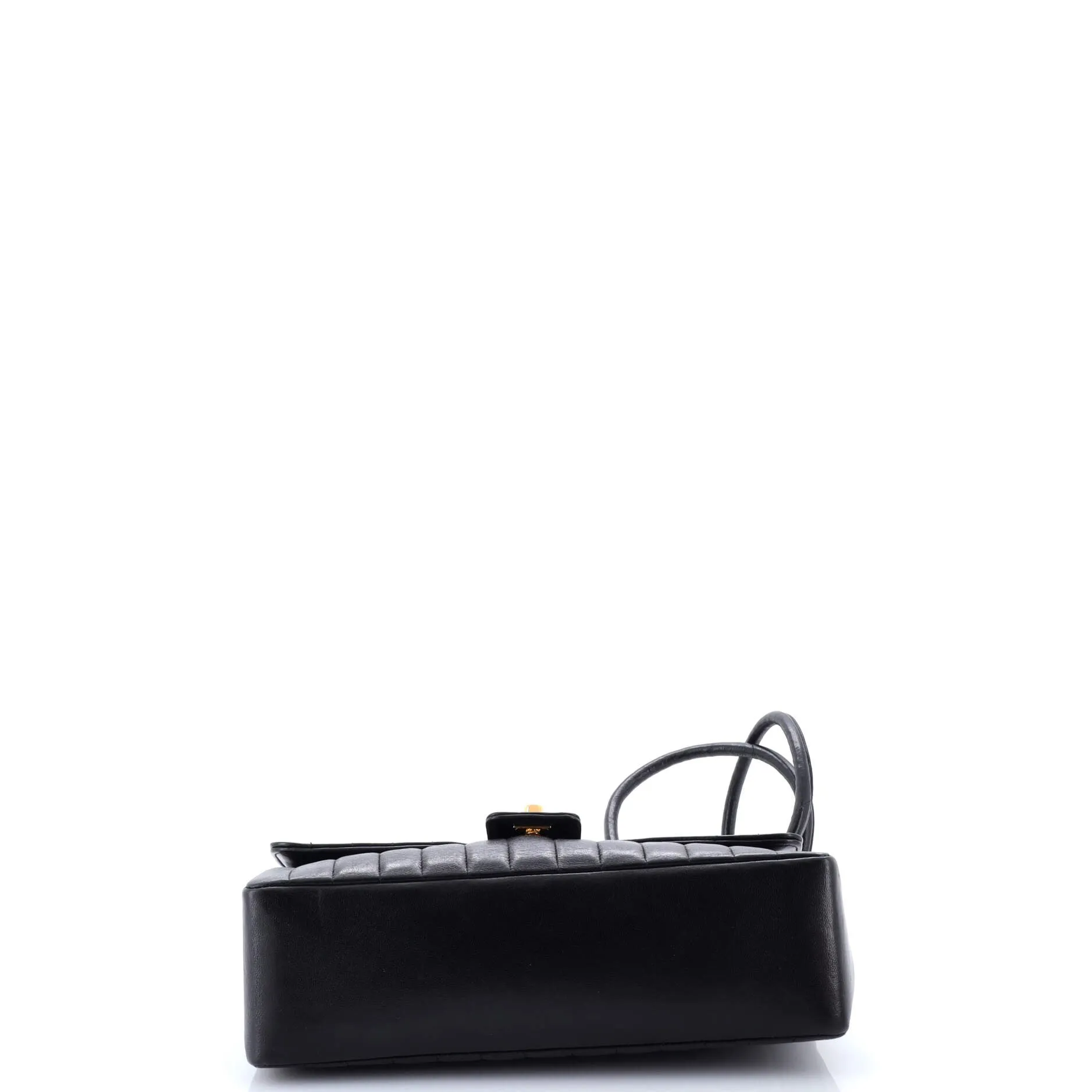 Pre-Loved Chanel Vintage CC Flap Shoulder Bag Vertical Quilt Lambskin Small sold by Zulily product image thumbnail 5