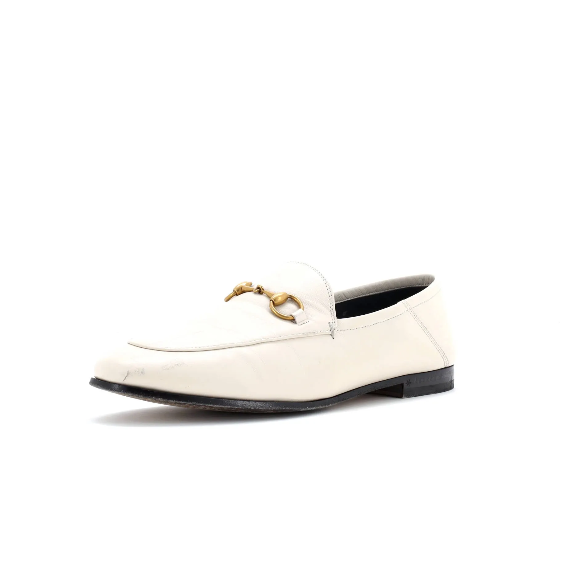 Pre-Loved Gucci Women's Betis Glamour Loafers Leather sold by Zulily