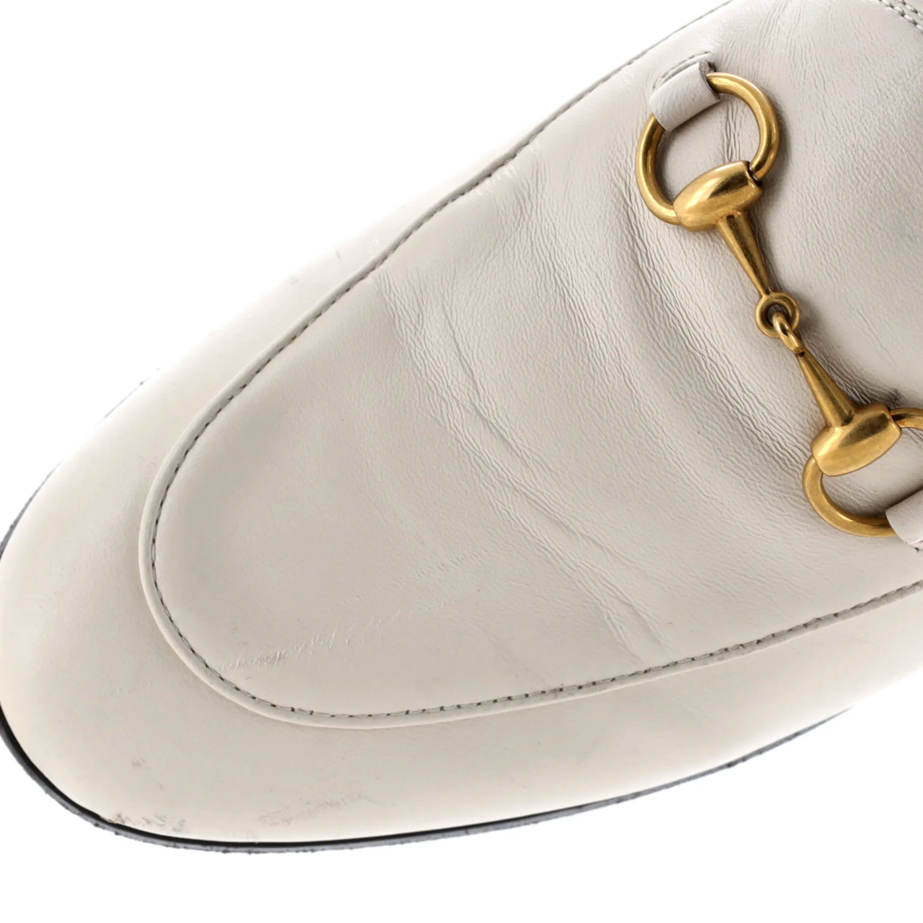 Pre-Loved Gucci Women's Betis Glamour Loafers Leather sold by Zulily product image thumbnail 5