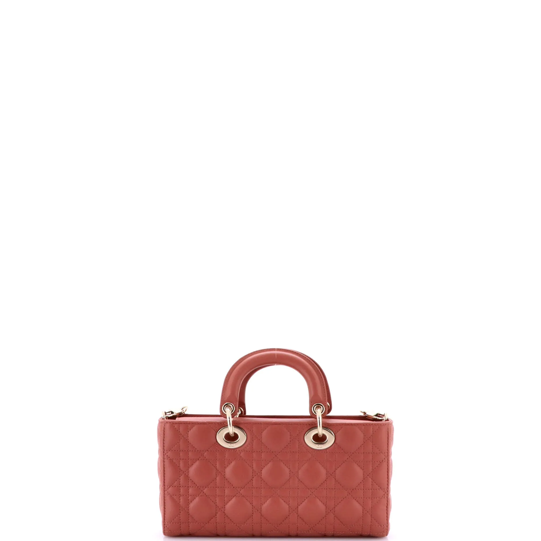 Pre-Loved Christian Dior Lady D-Joy Bag Cannage Quilt Lambskin Medium sold by Zulily product image thumbnail 3