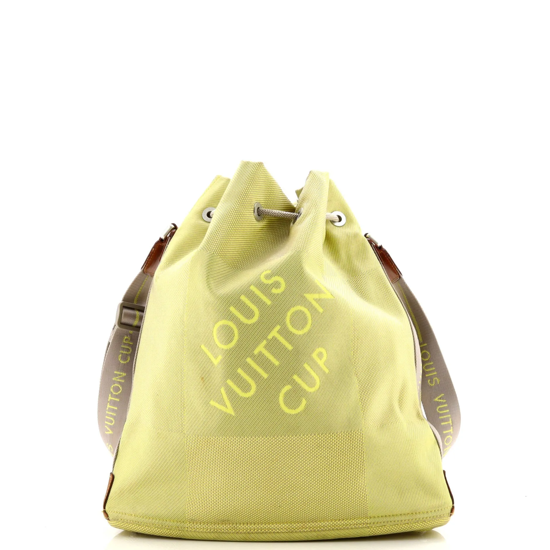 Pre-Loved Louis Vuitton Cup Volunteer Bag Damier Geant Canvas sold by Zulily product image thumbnail 3