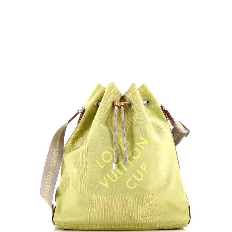 Pre-Loved Louis Vuitton Cup Volunteer Bag Damier Geant Canvas sold by Zulily
