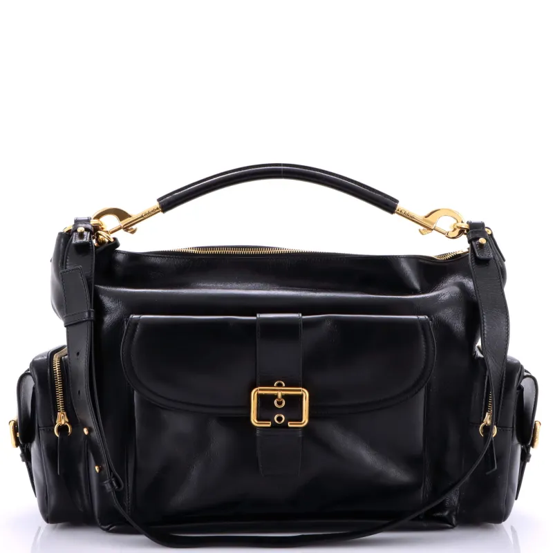 Pre-Loved Chloe Camera Shoulder Bag Leather Large sold by Zulily