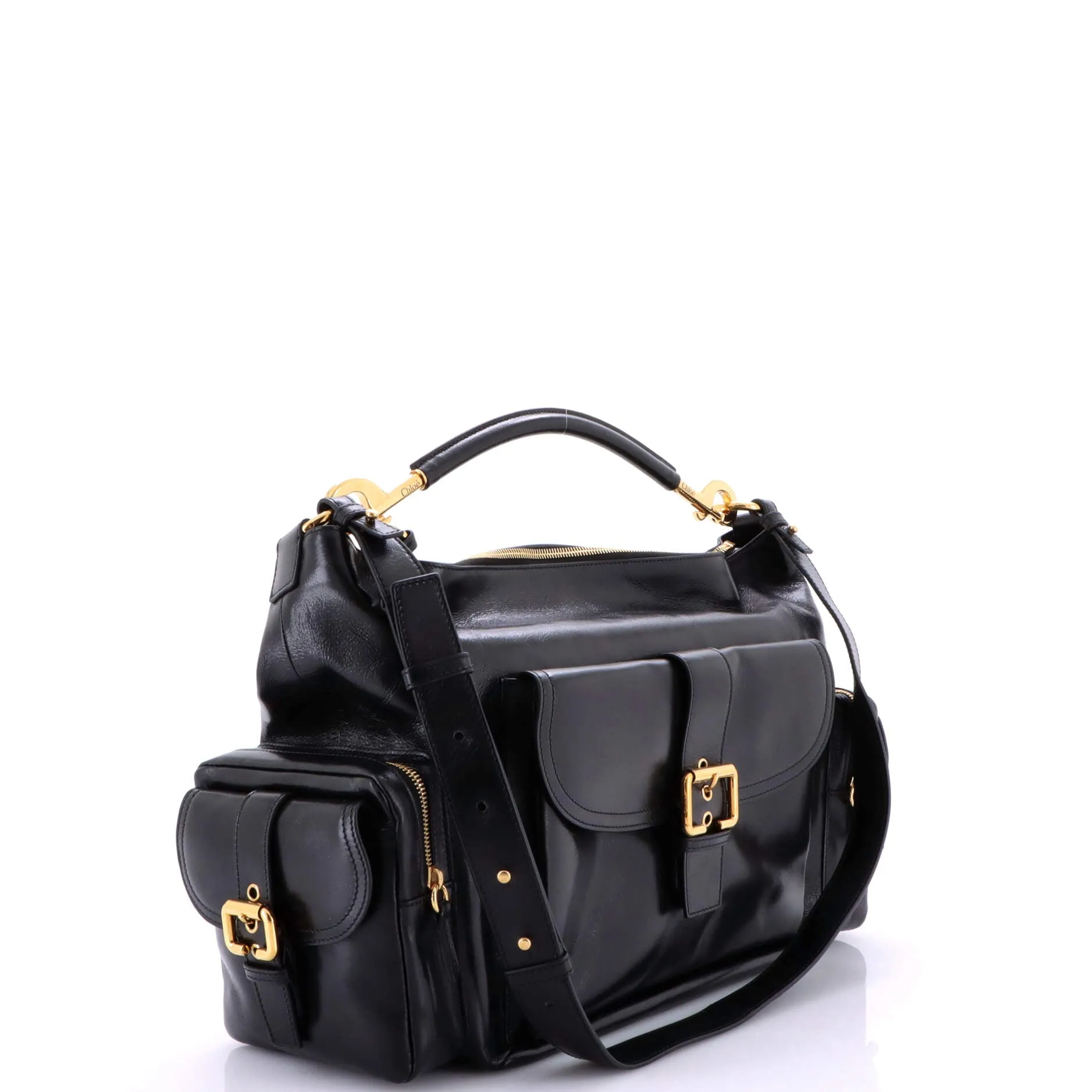 Pre-Loved Chloe Camera Shoulder Bag Leather Large sold by Zulily product image thumbnail 2