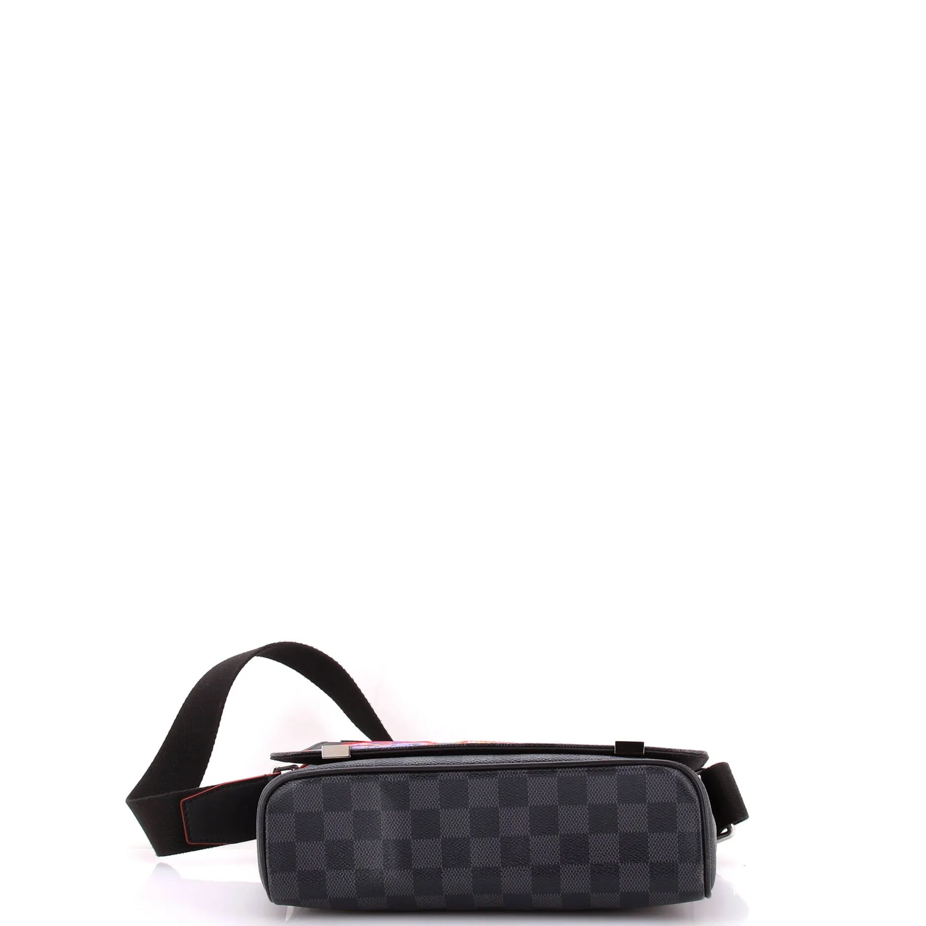 Pre-Loved Louis Vuitton District NM Messenger Bag Alps Patches Damier Graphite PM sold by Zulily product image thumbnail 4