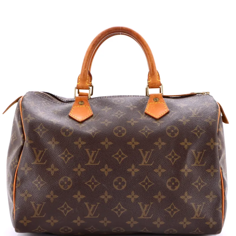 Pre-Loved Louis Vuitton Speedy Handbag Monogram Canvas 30 sold by Zulily