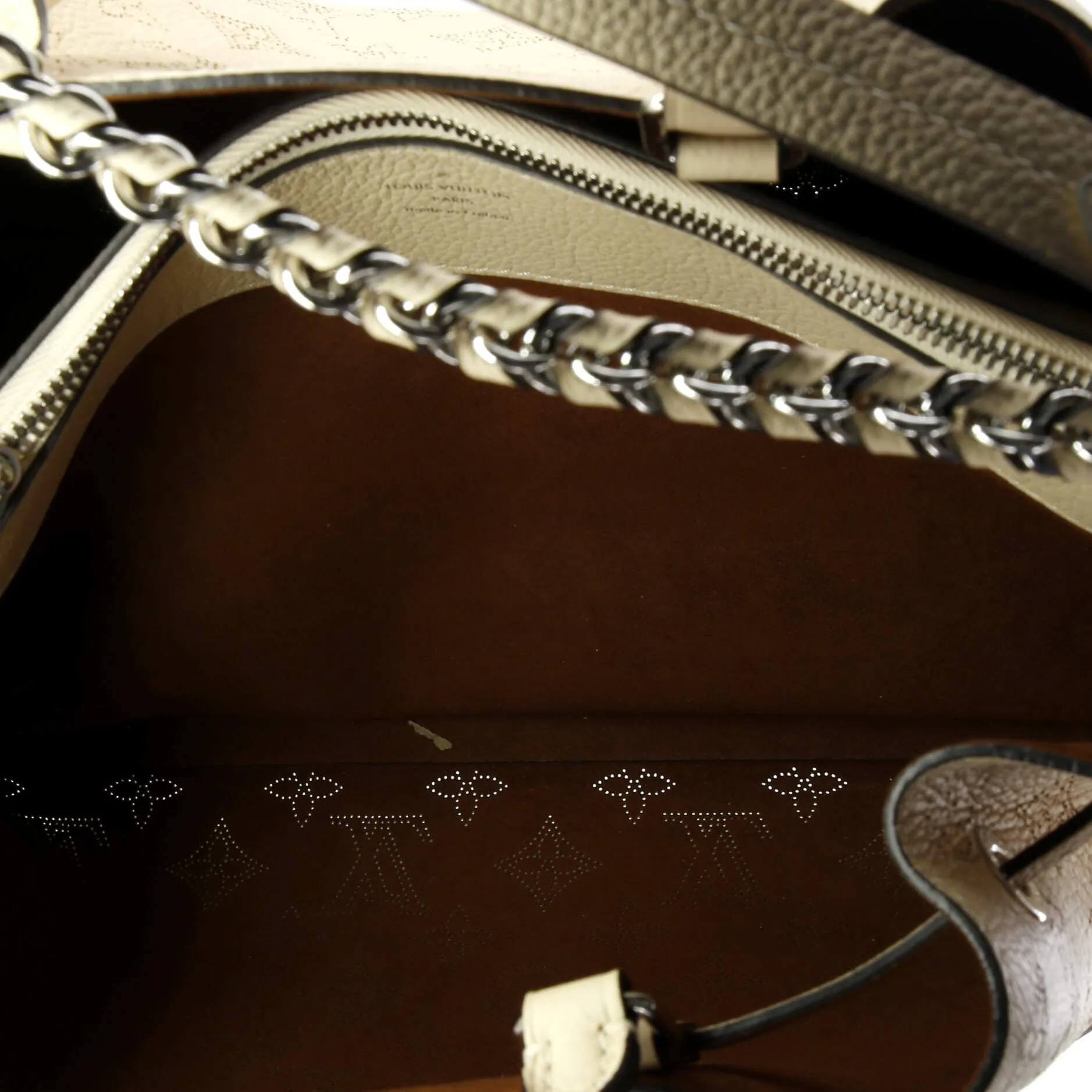 Pre-Loved Louis Vuitton Bella Tote Mahina Leather sold by Zulily product image thumbnail 5