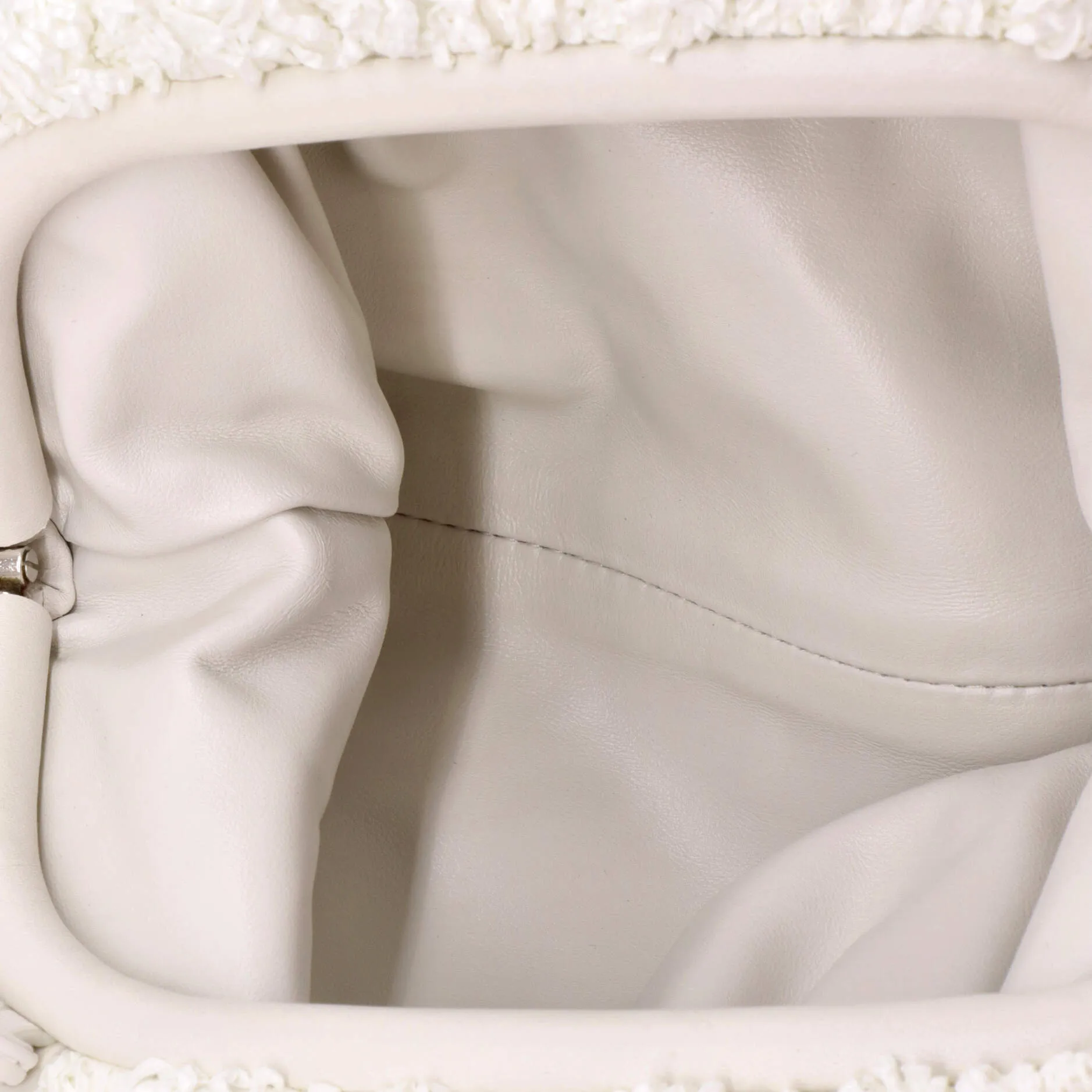 Pre-Loved Bottega Veneta The Pouch Curly Raffia Mini sold by Zulily product image thumbnail 5