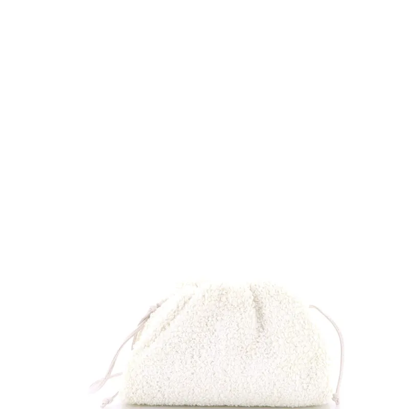 Pre-Loved Bottega Veneta The Pouch Curly Raffia Mini sold by Zulily