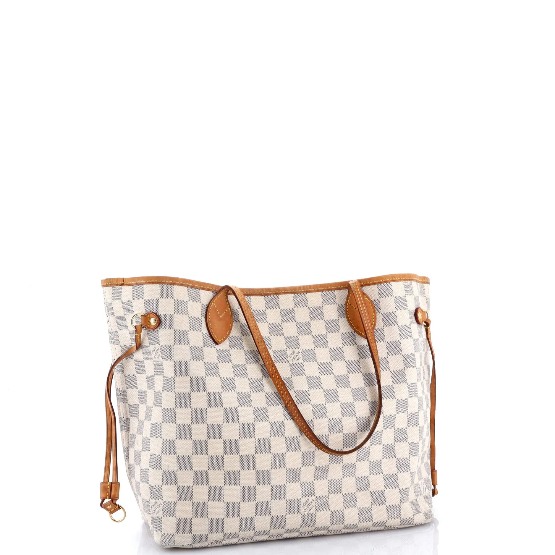 Pre-Loved Louis Vuitton Neverfull NM Tote Damier MM sold by Zulily product image thumbnail 2