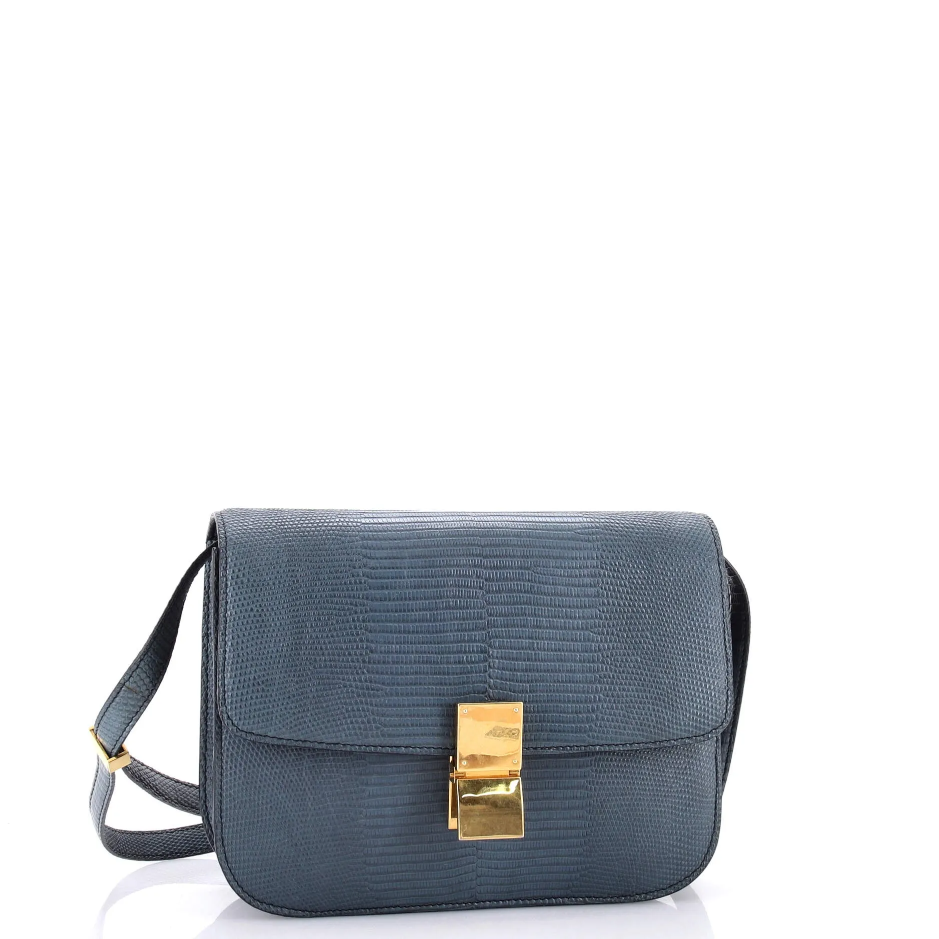 Pre-Loved Celine Classic Box Bag Lizard Medium sold by Zulily product image thumbnail 2