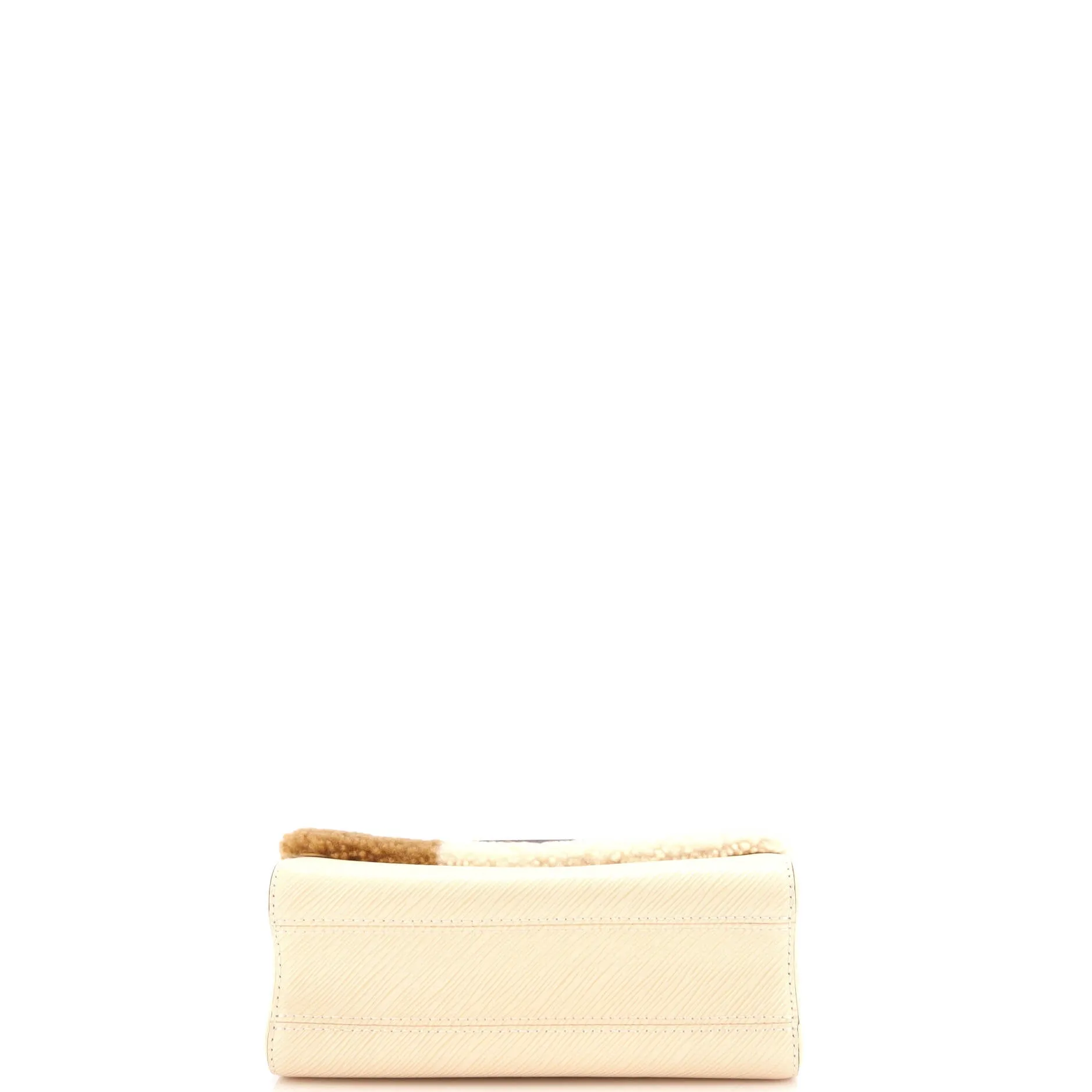 Pre-Loved Louis Vuitton Twist Handbag Teddy Fleece with Epi Leather MM sold by Zulily product image thumbnail 4