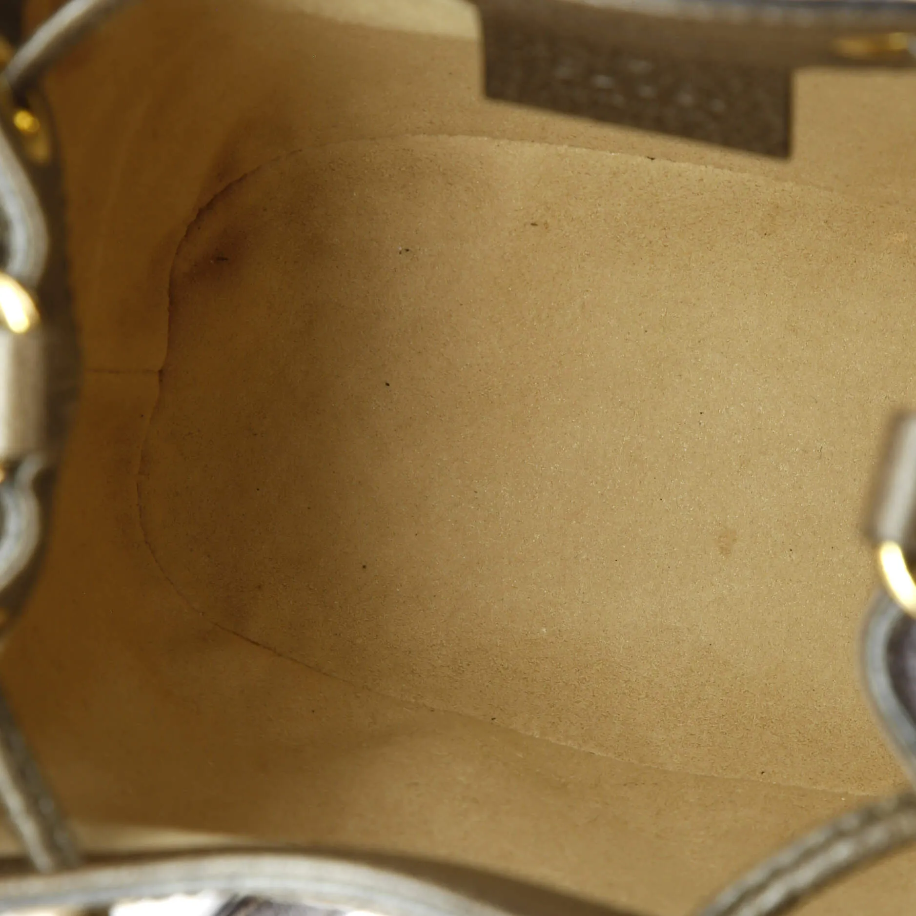 Pre-Loved Gucci Ophidia Bucket Bag GG Coated Canvas Mini sold by Zulily product image thumbnail 5