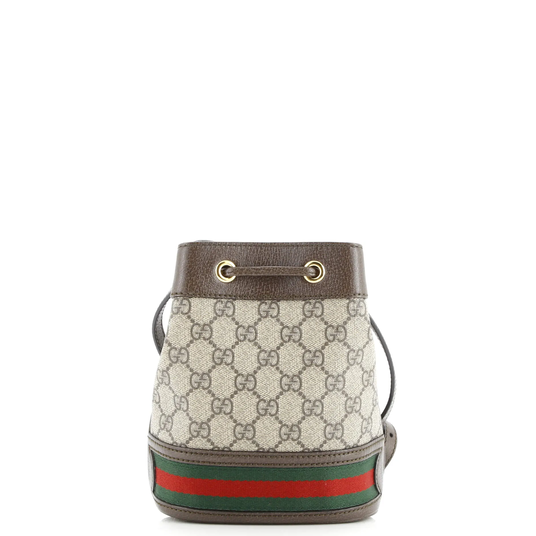 Pre-Loved Gucci Ophidia Bucket Bag GG Coated Canvas Mini sold by Zulily product image thumbnail 3