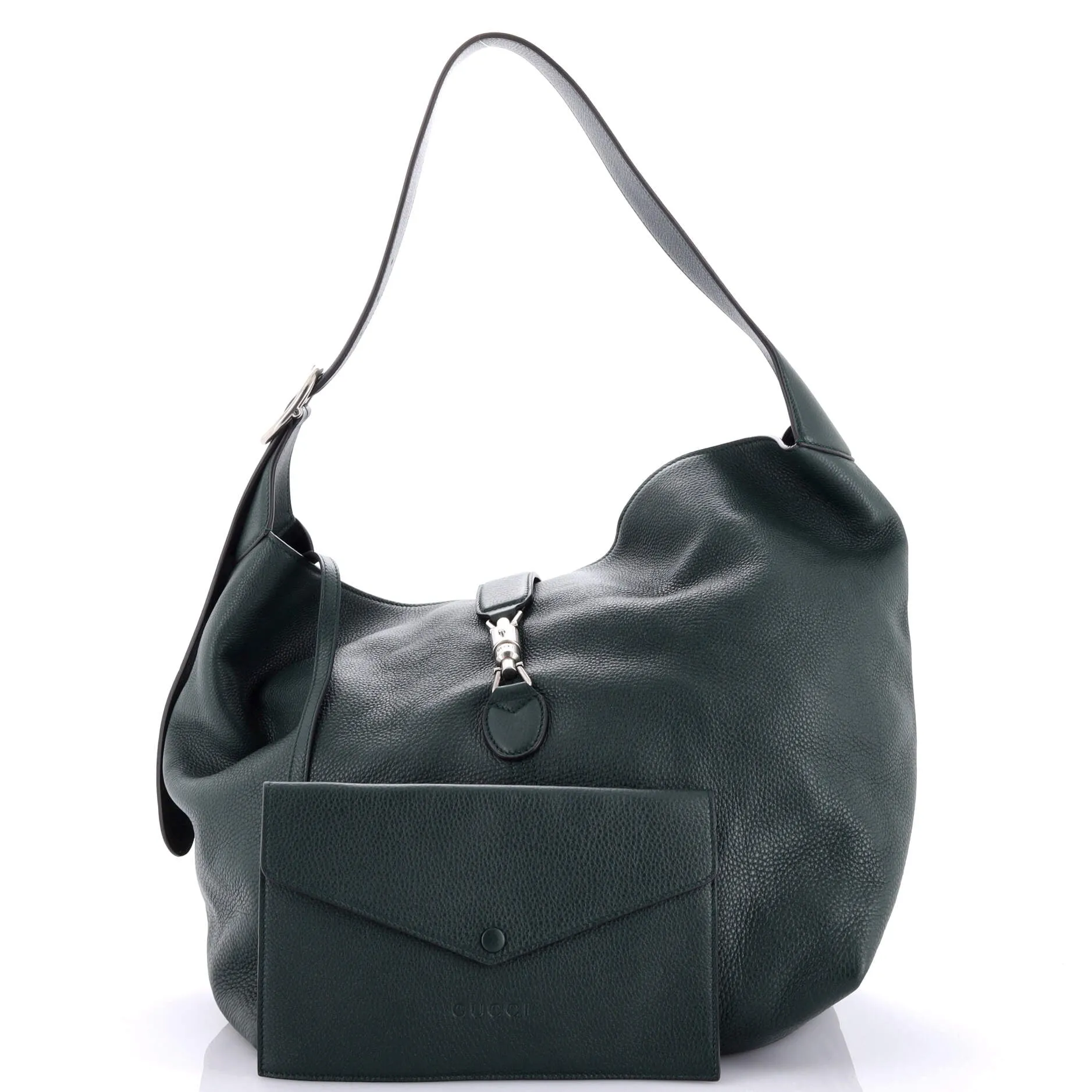 Pre-Loved Gucci Jackie 1961 Soft Shoulder Bag Leather Medium sold by Zulily product image thumbnail 2