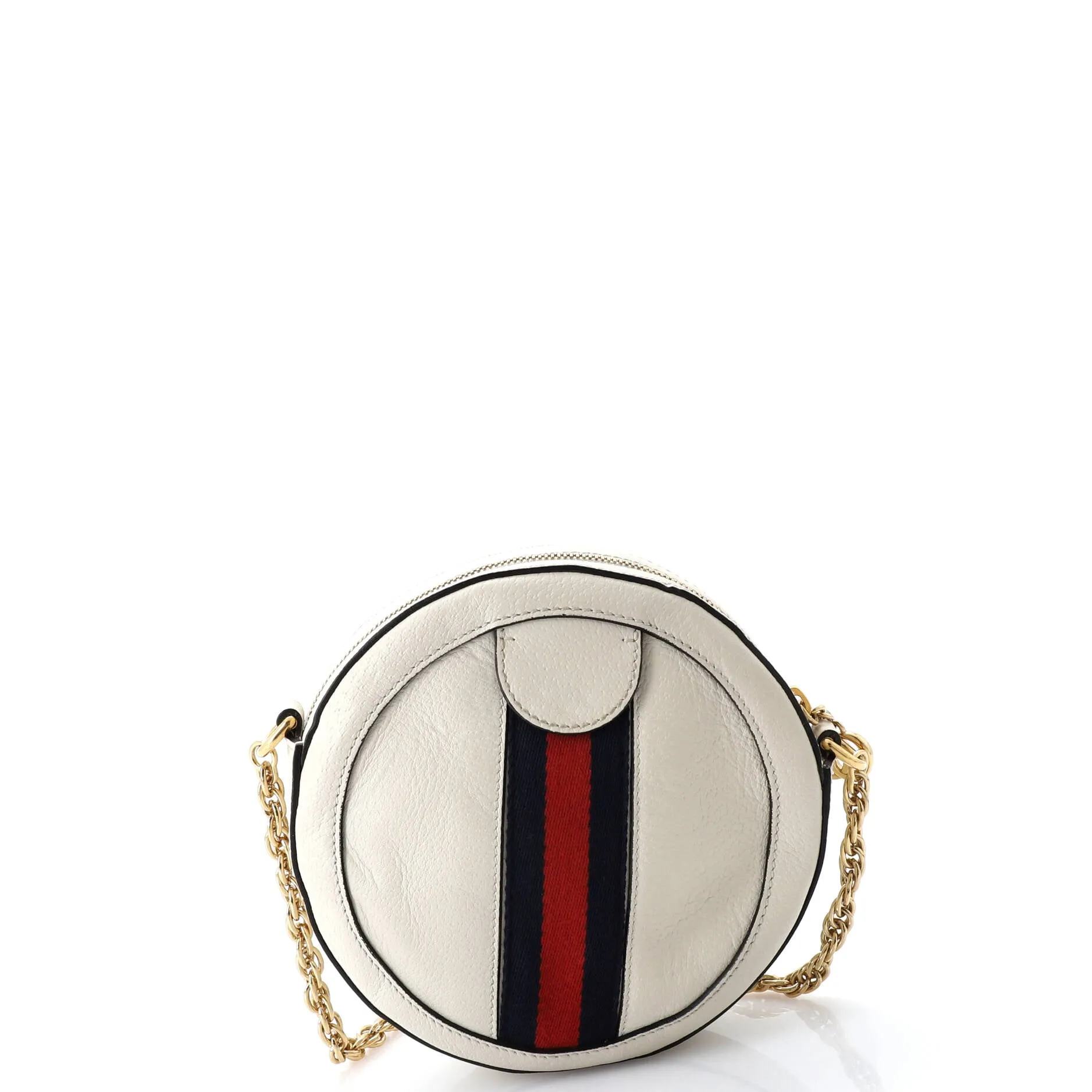 Pre-Loved Gucci Ophidia Round Shoulder Bag Leather Mini sold by Zulily product image thumbnail 3