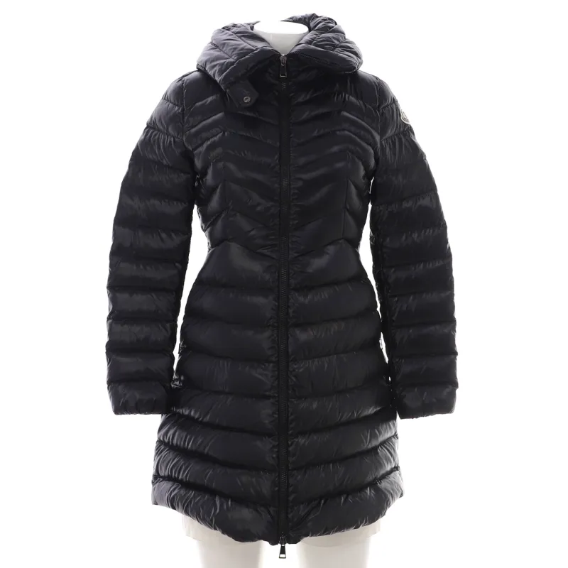 Pre-Loved Moncler Women's Faucon Hooded Puffer Coat Quilted Polyamide with Down sold by Zulily