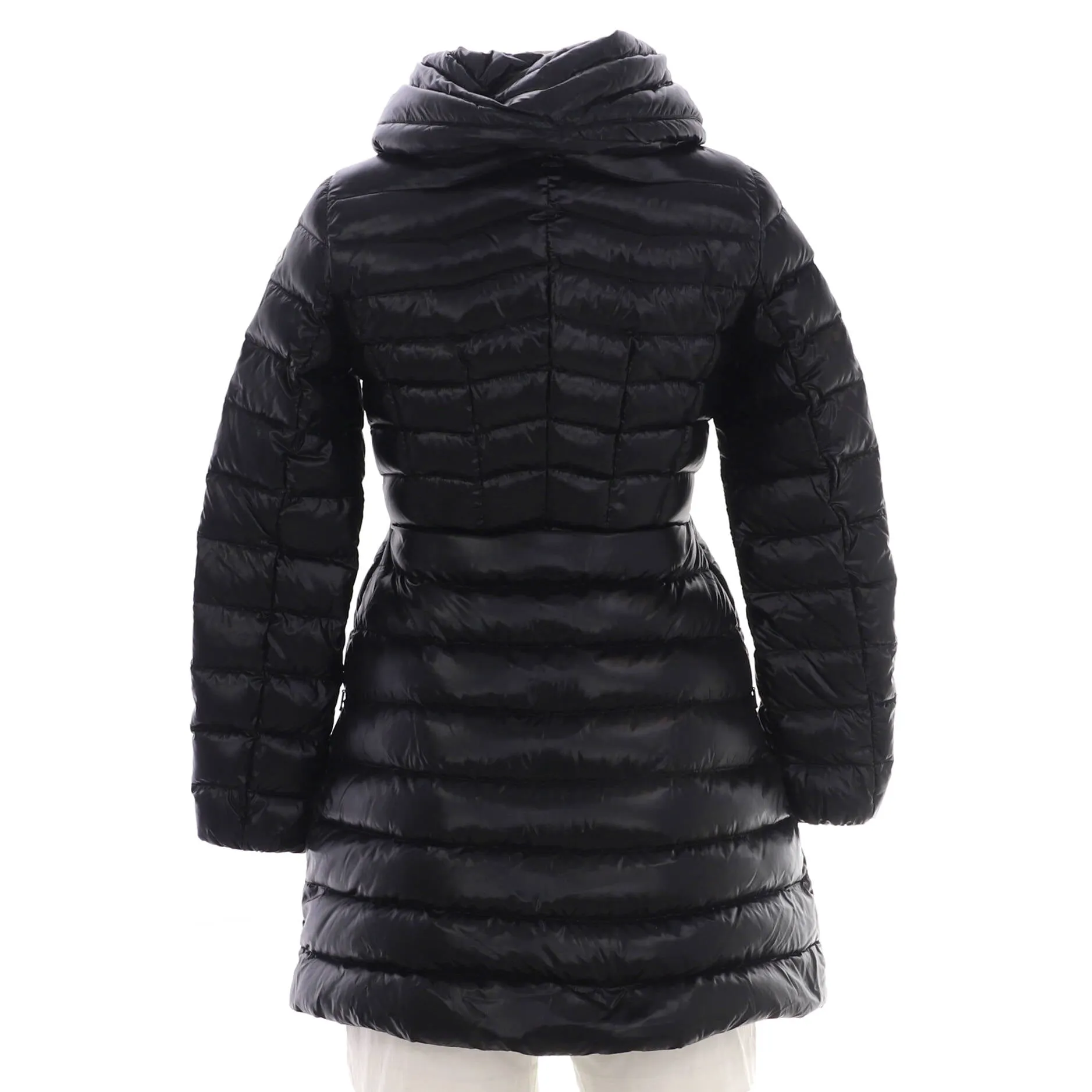 Pre-Loved Moncler Women's Faucon Hooded Puffer Coat Quilted Polyamide with Down sold by Zulily product image thumbnail 2