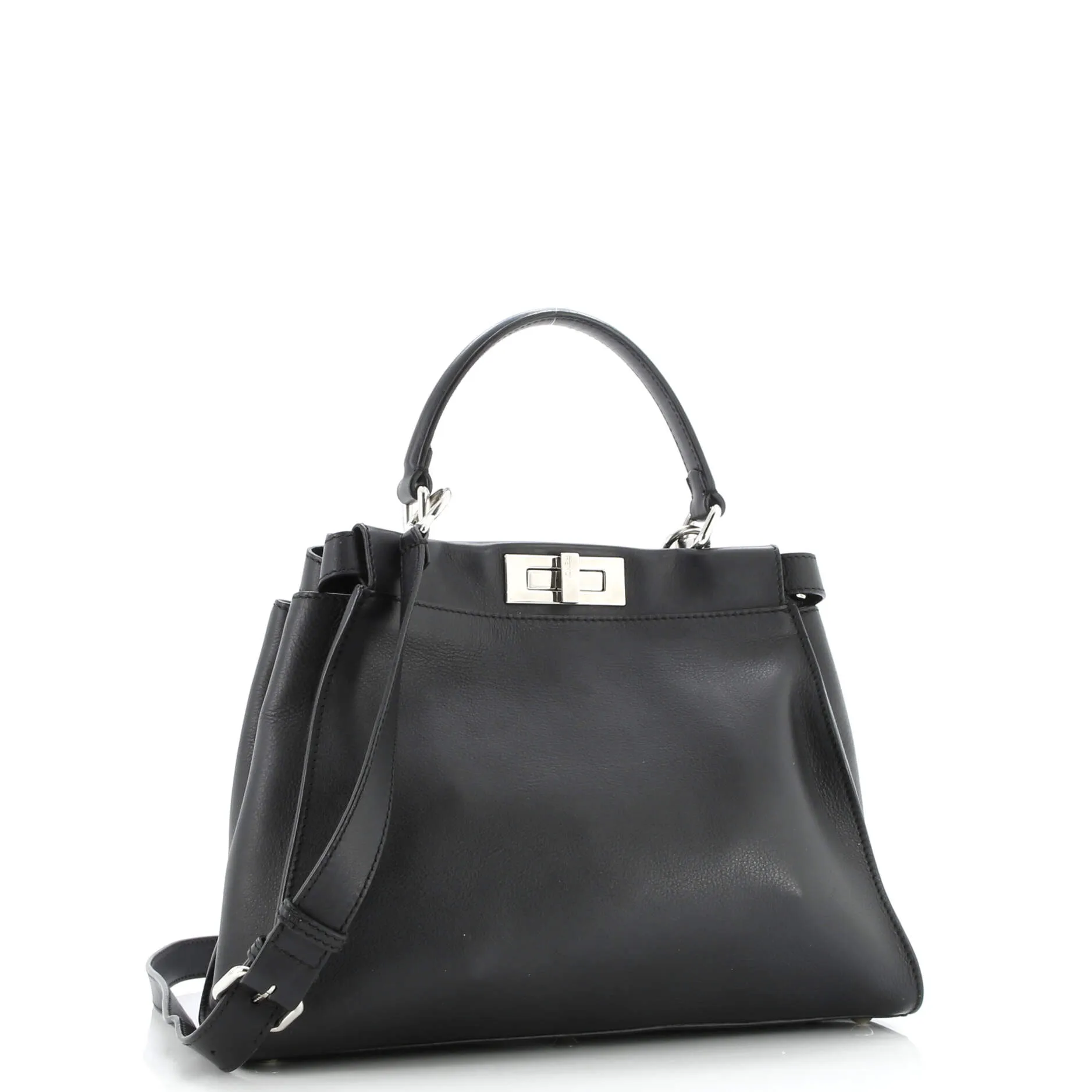 Pre-Loved Fendi Monster Peekaboo Bag Calfskin and Python Regular sold by Zulily product image thumbnail 2