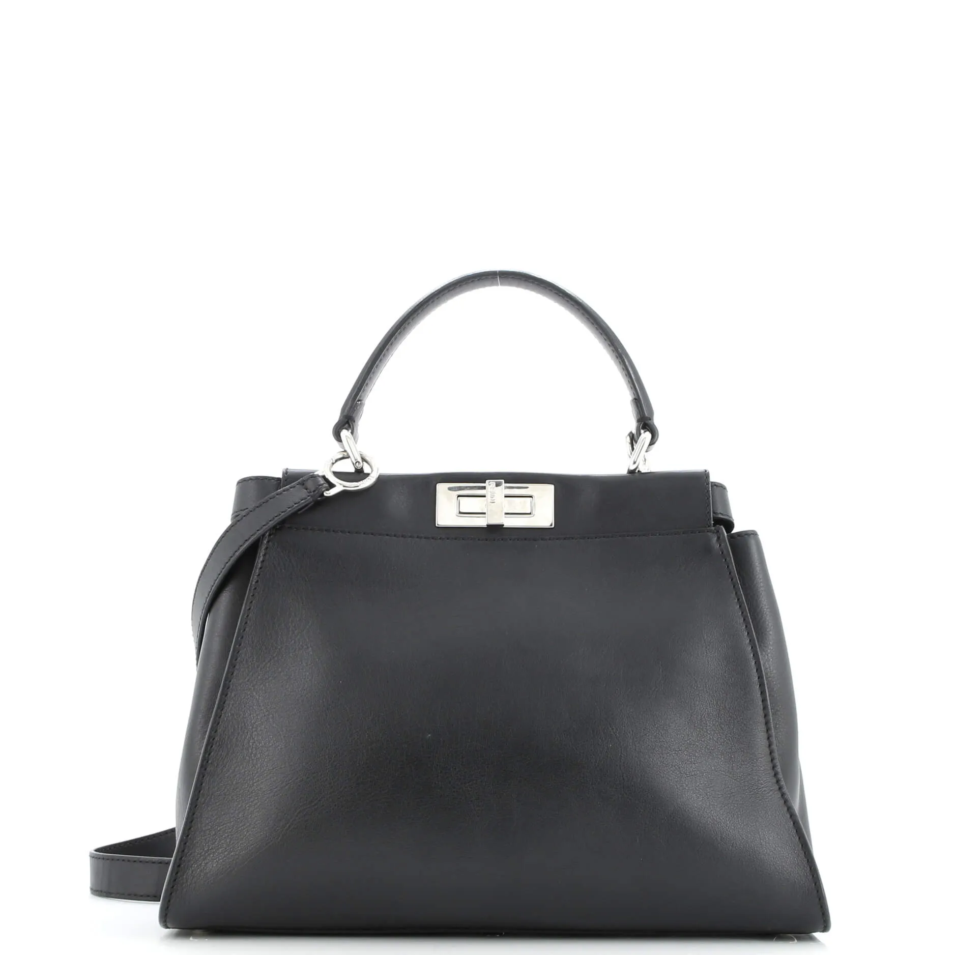 Pre-Loved Fendi Monster Peekaboo Bag Calfskin and Python Regular sold by Zulily product image thumbnail 3