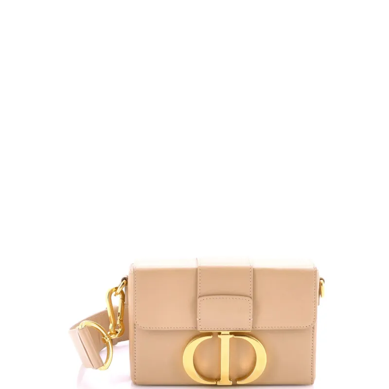 Pre-Loved Christian Dior 30 Montaigne Box Bag Leather sold by Zulily