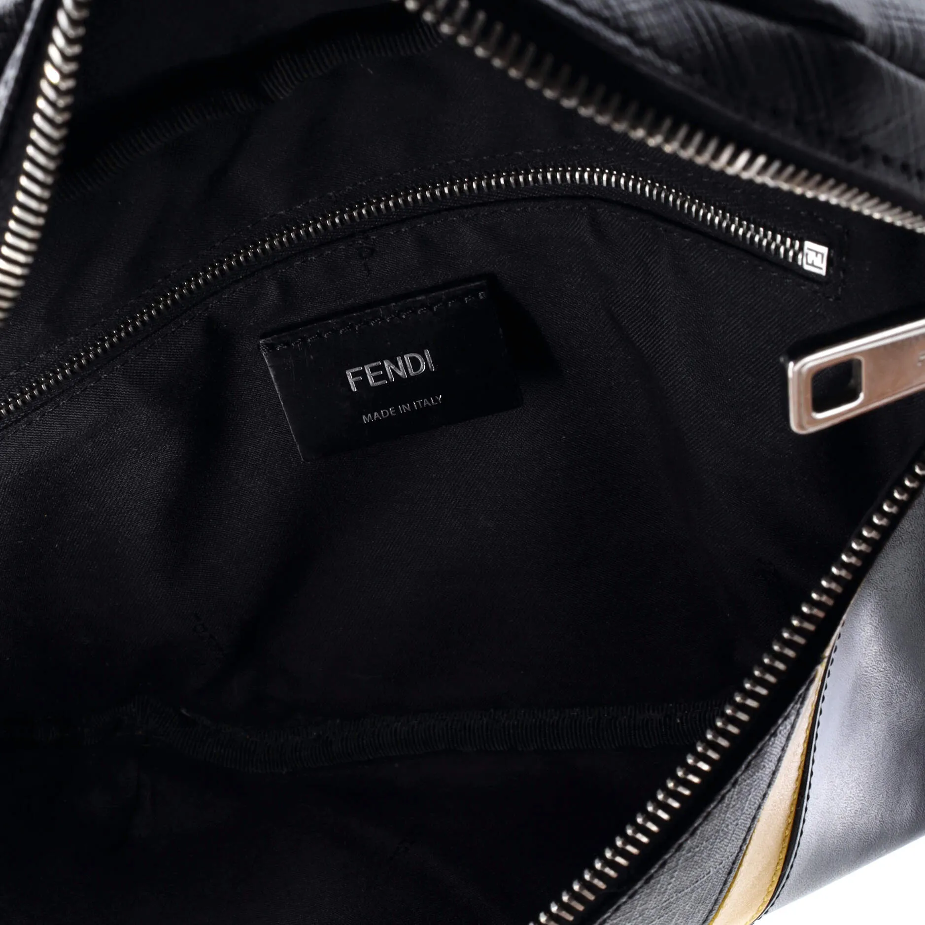 Pre-Loved Fendi Zip Belt Bag Zucca Coated Canvas and Leather sold by Zulily product image thumbnail 5