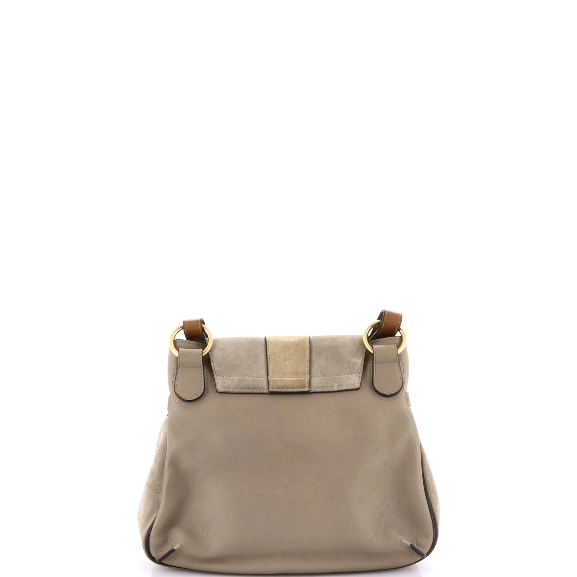 Pre-Loved Chloe Lexa Crossbody Bag Suede Small sold by Zulily product image thumbnail 3