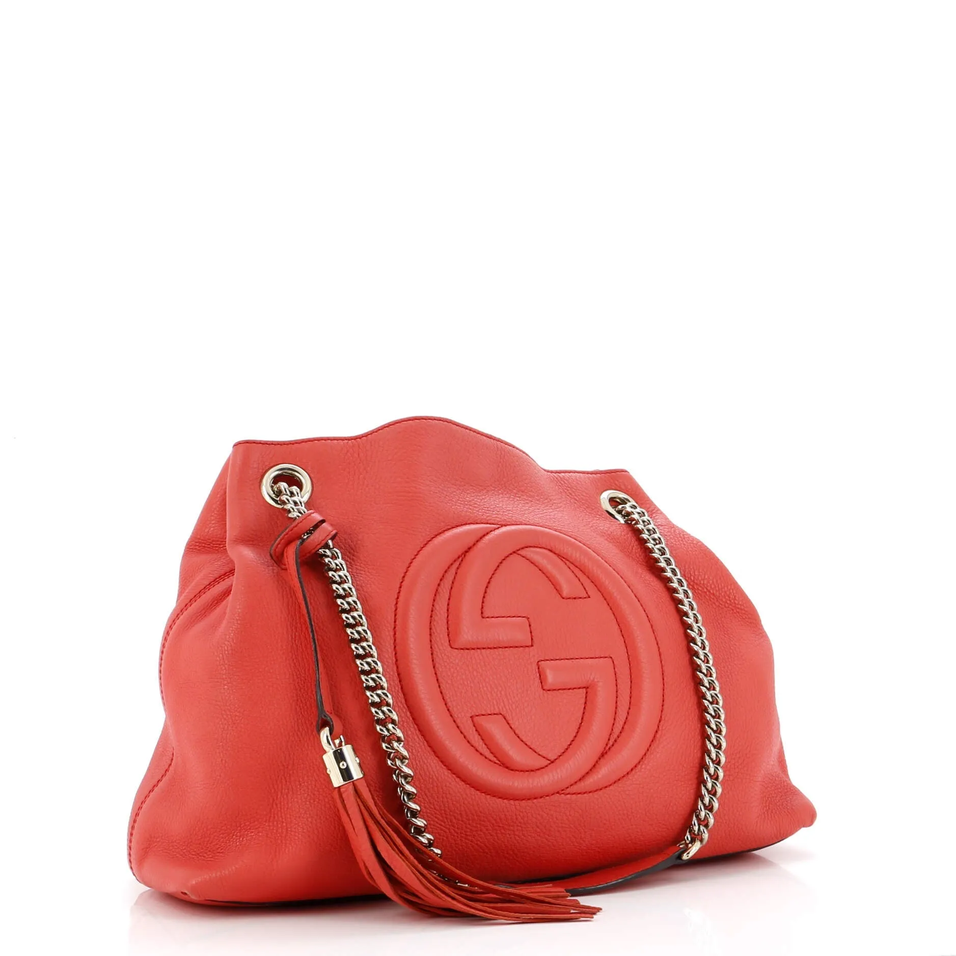 Pre-Loved Gucci Soho Chain Strap Shoulder Bag Leather Medium sold by Zulily product image thumbnail 2