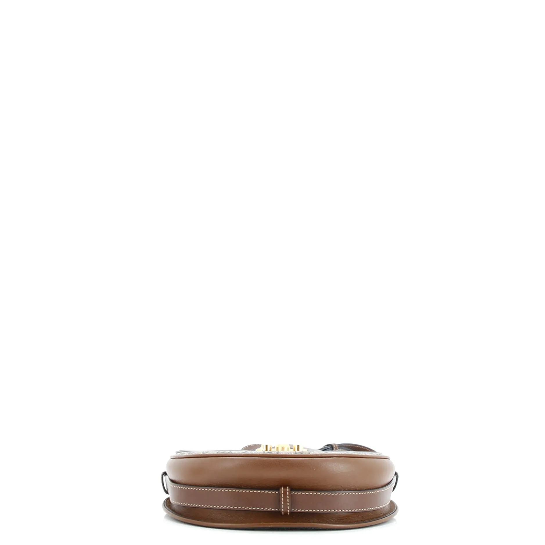 Pre-Loved Gucci Padlock Saddle Shoulder Bag GG Coated Canvas and Leather Small sold by Zulily product image thumbnail 5