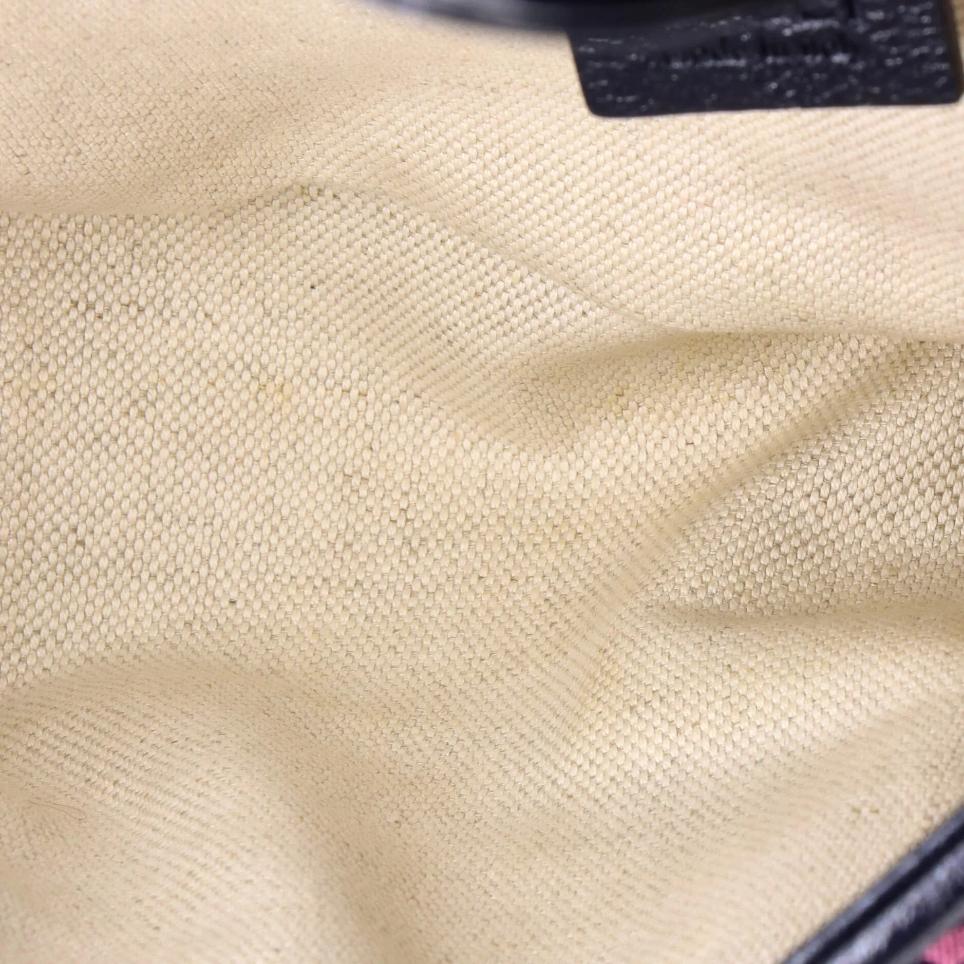Pre-Loved Gucci GG Marmont Flap Bag Diagonal Quilted GG Canvas with Leather Small sold by Zulily product image thumbnail 5