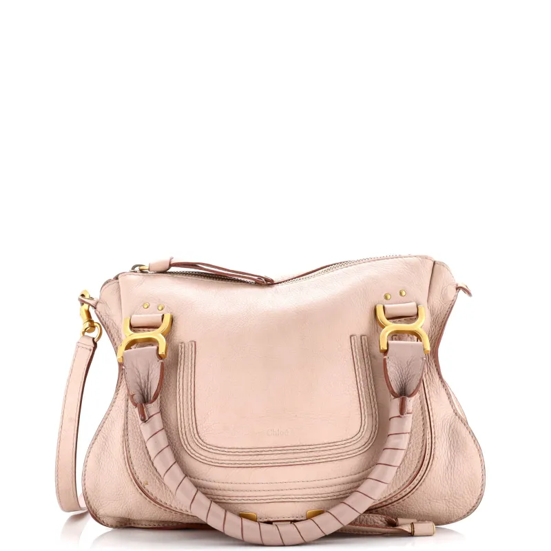 Pre-Loved Chloe Marcie Satchel Leather Medium sold by Zulily