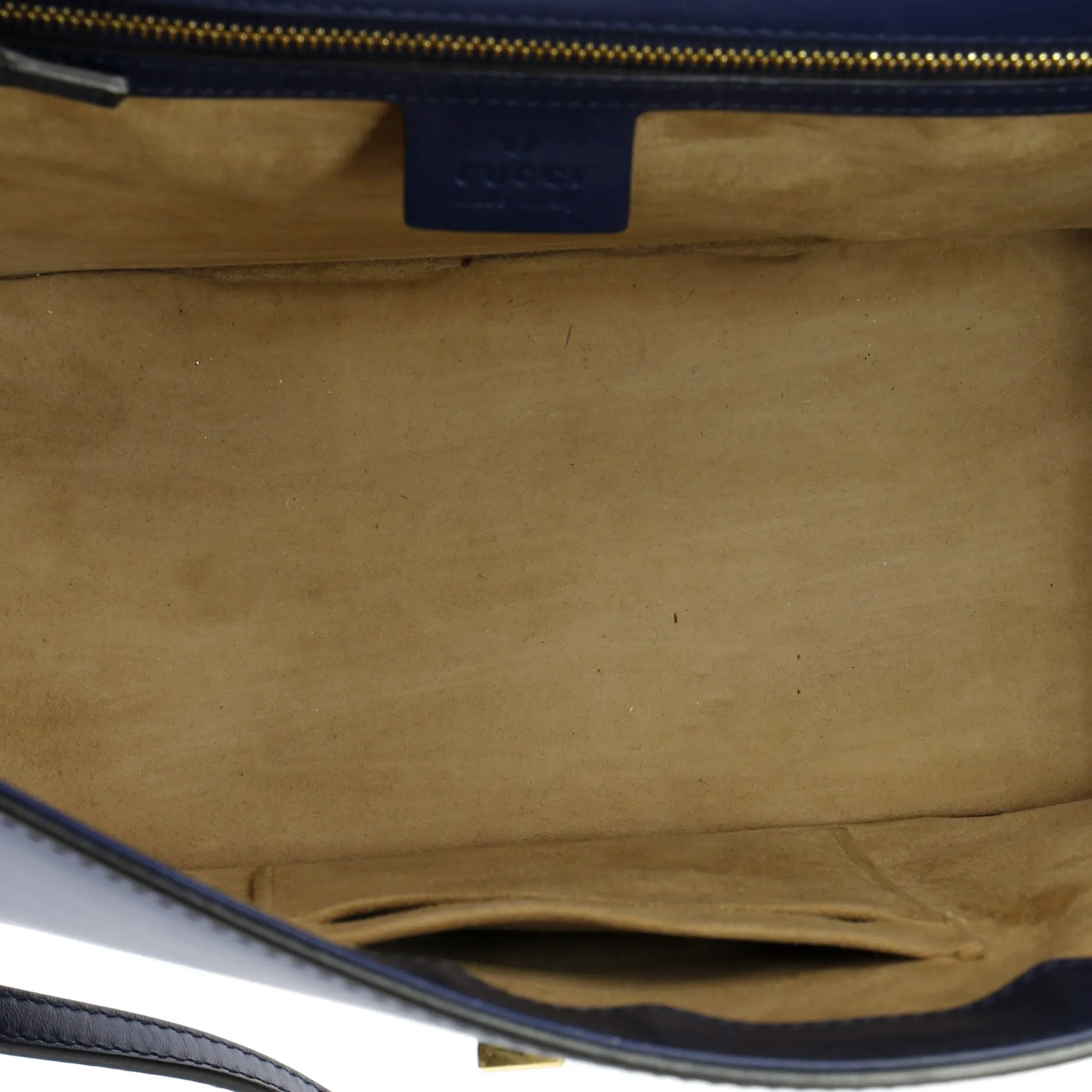 Pre-Loved Gucci Sylvie Top Handle Bag Leather Medium sold by Zulily product image thumbnail 5