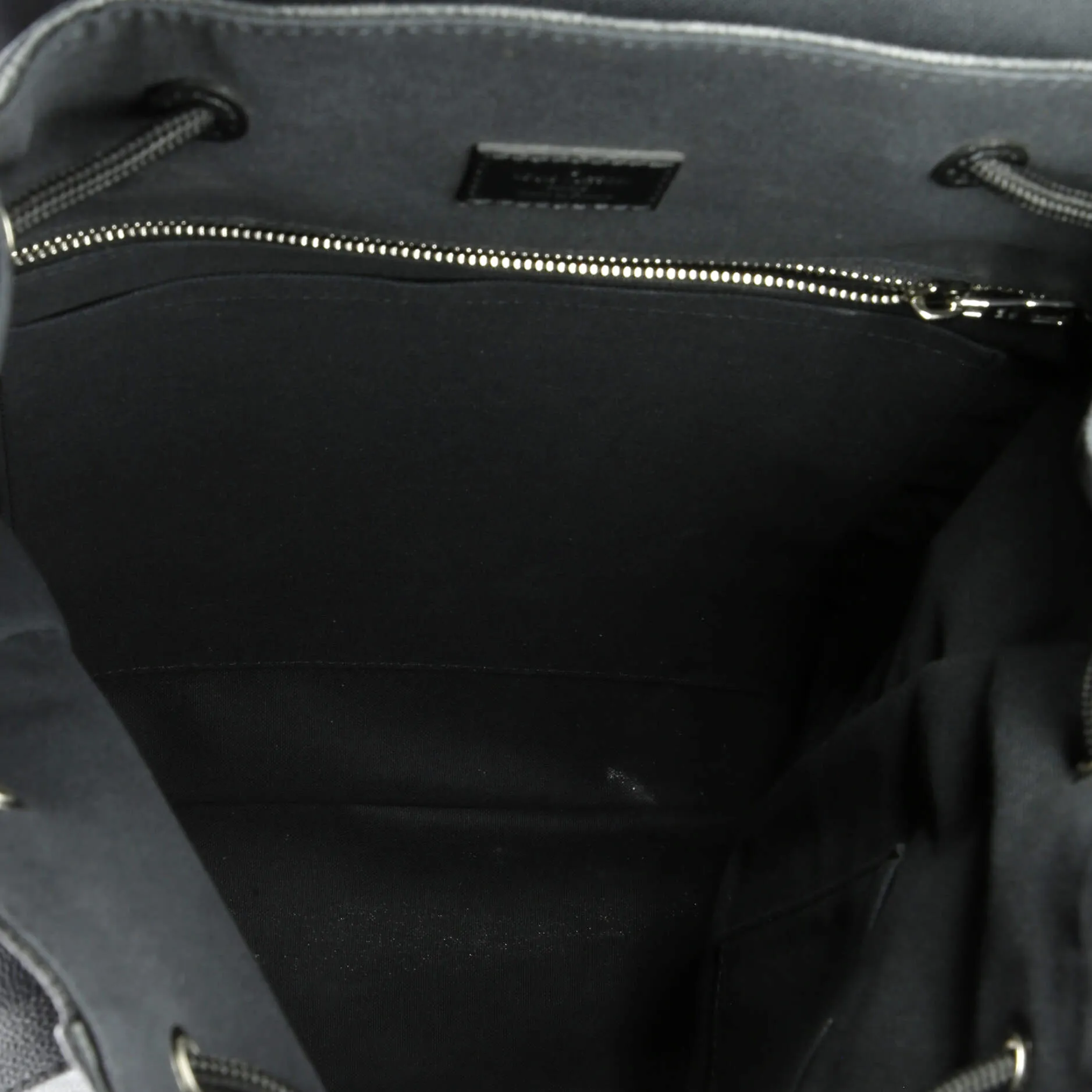 Pre-Loved Louis Vuitton Christopher Backpack Damier Graphite PM sold by Zulily product image thumbnail 5