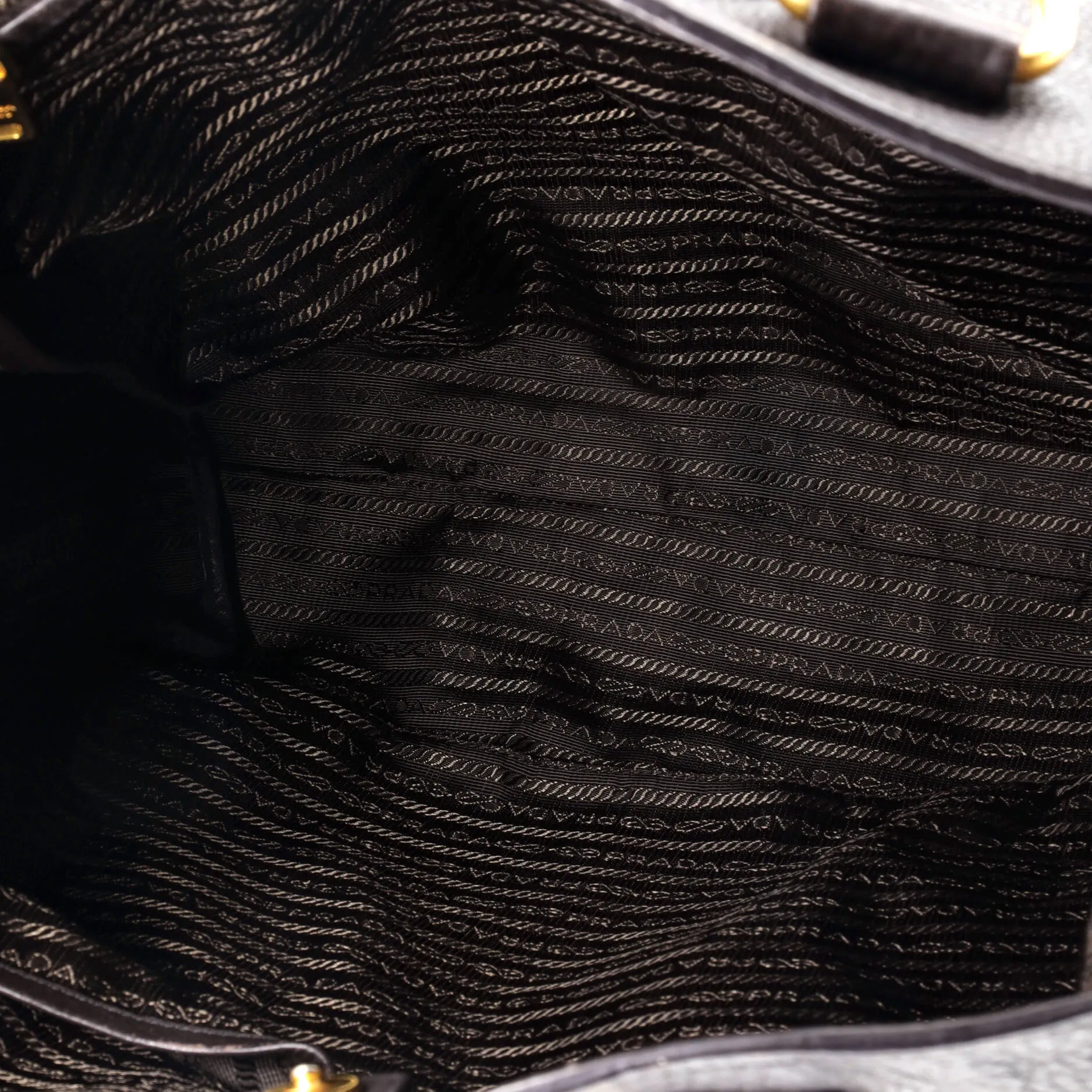 Pre-Loved Prada Convertible Shopper Tote Vitello Daino Large sold by Zulily product image thumbnail 5