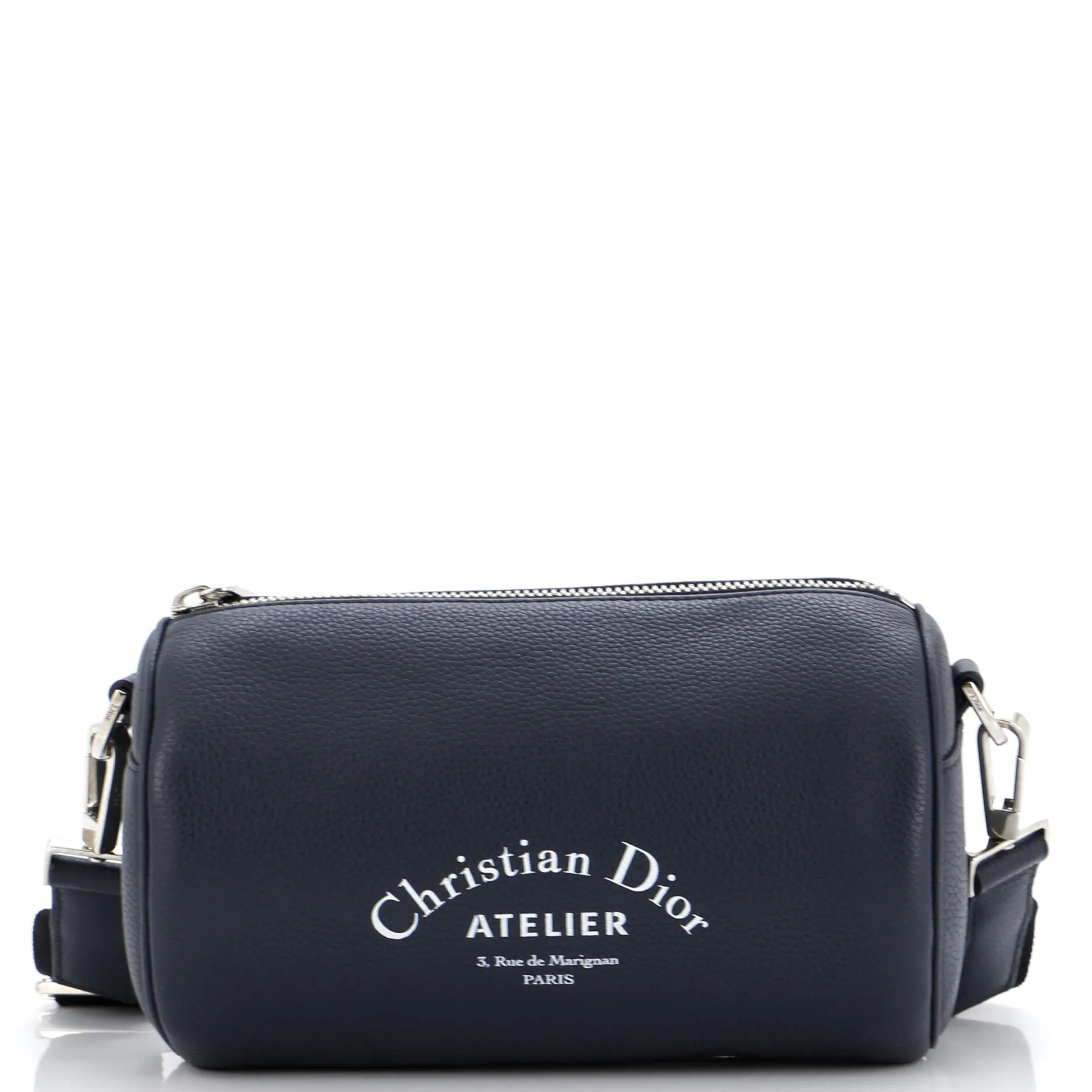 Pre-Loved Christian Dior Roller Messenger Bag Leather sold by Zulily