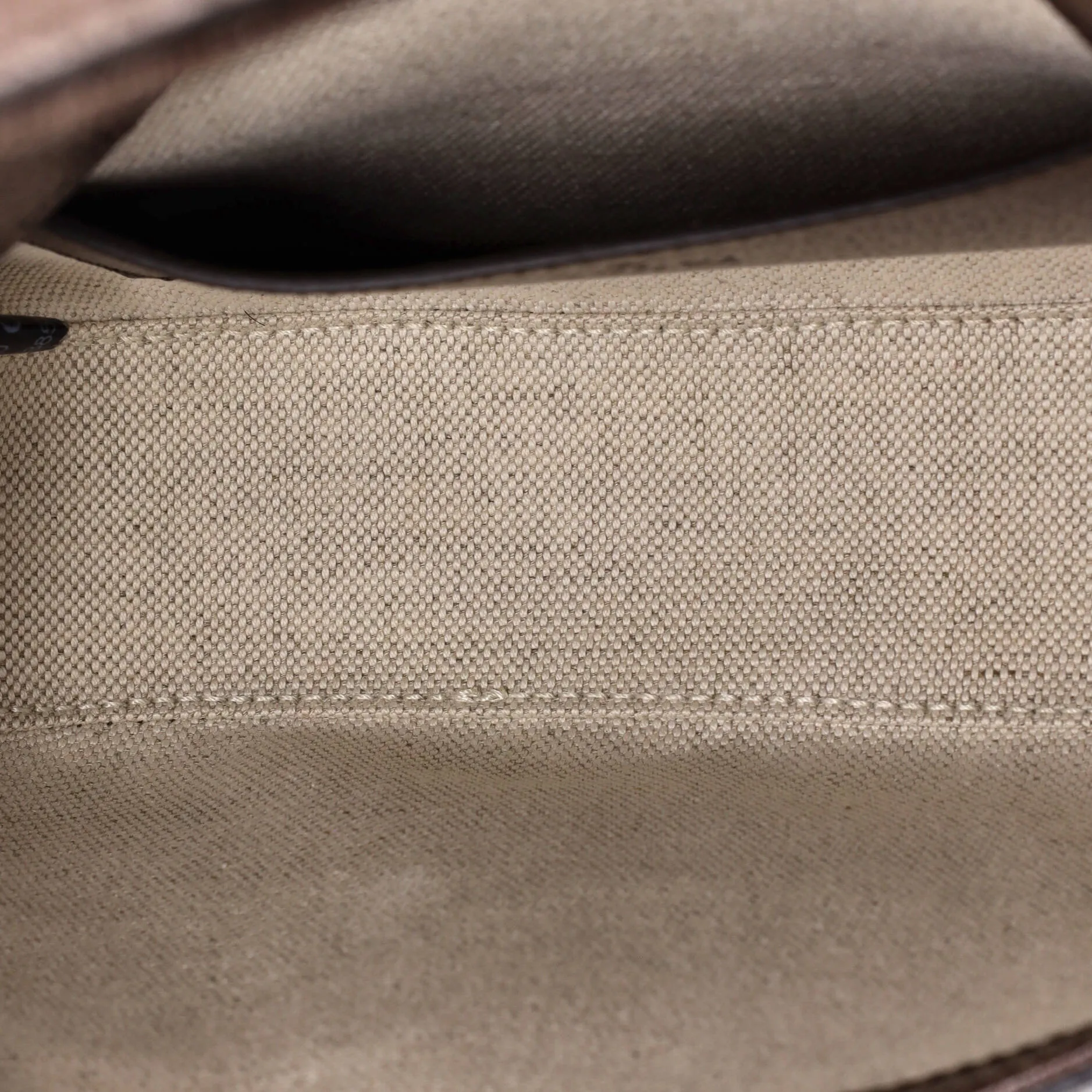 Pre-Loved Gucci Horsebit 1955 Shoulder Bag Jumbo GG Canvas Mini sold by Zulily product image thumbnail 5