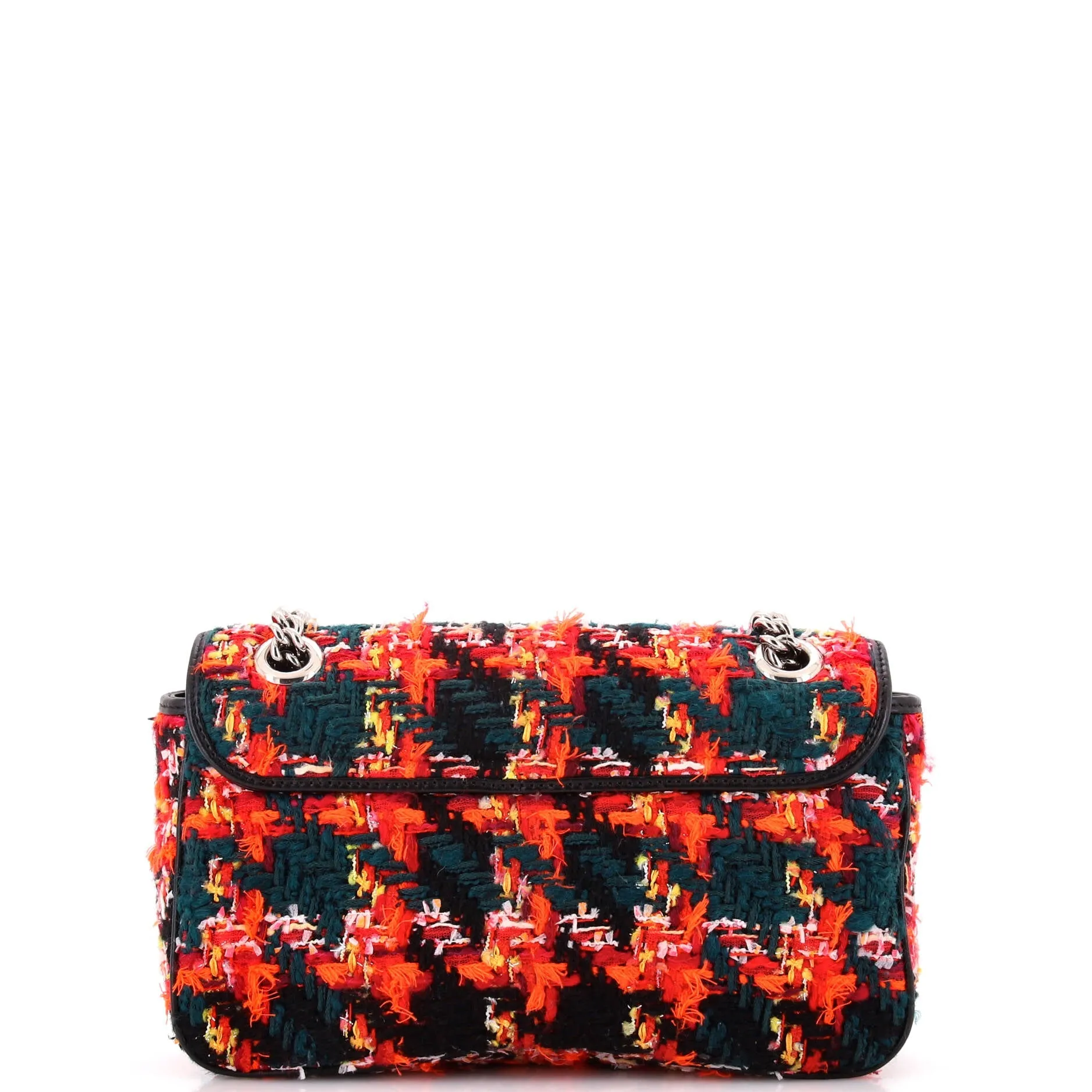 Pre-Loved Gucci GG Marmont Flap Bag Tweed Small sold by Zulily product image thumbnail 3